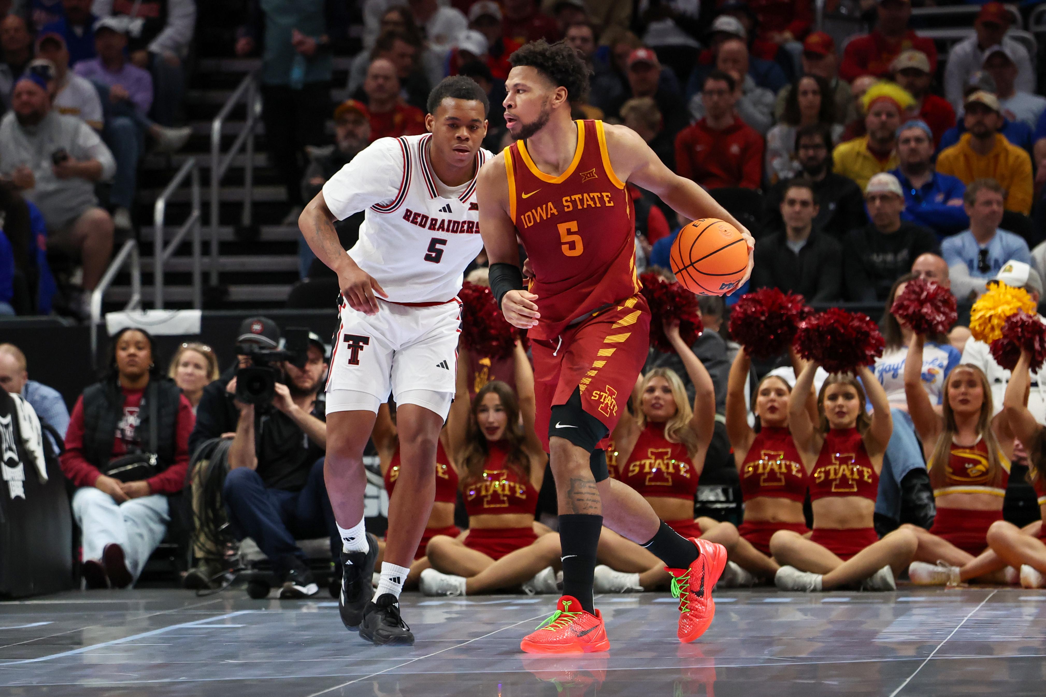 COLLEGE BASKETBALL: MAR 12 Big 12 Tournament Iowa Statae vs Texas Tech