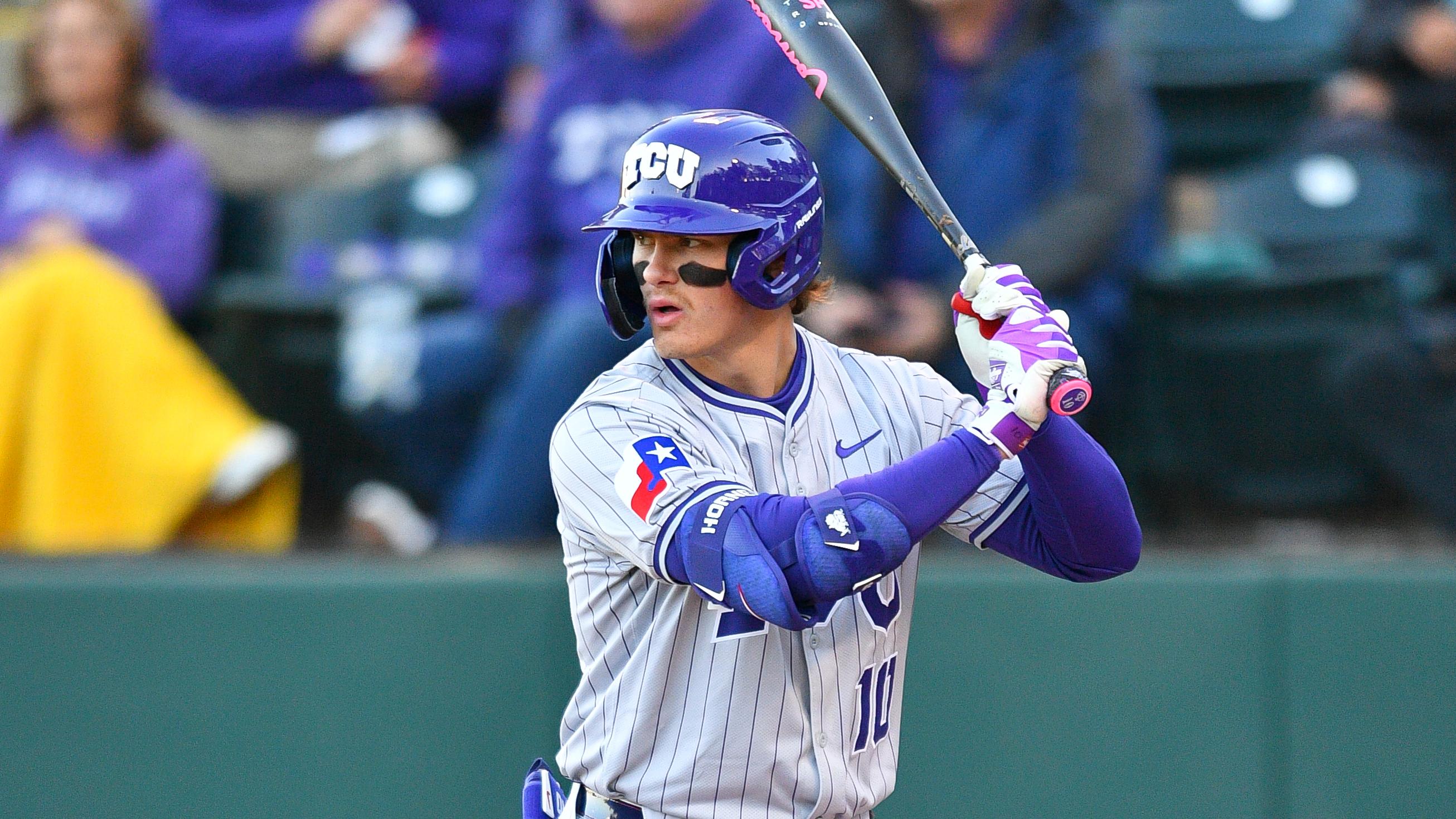 COLLEGE BASEBALL: FEB 20 TCU at UCLA COLLEGE BASEBALL: FEB 20 TCU at UCLA