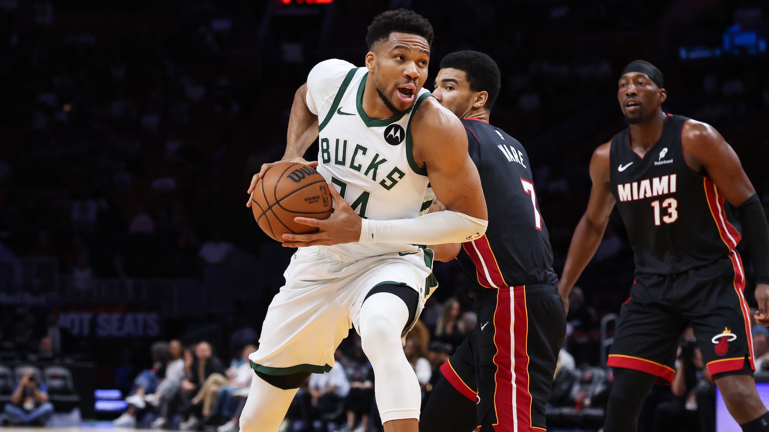 Milwaukee Bucks v Miami Heat