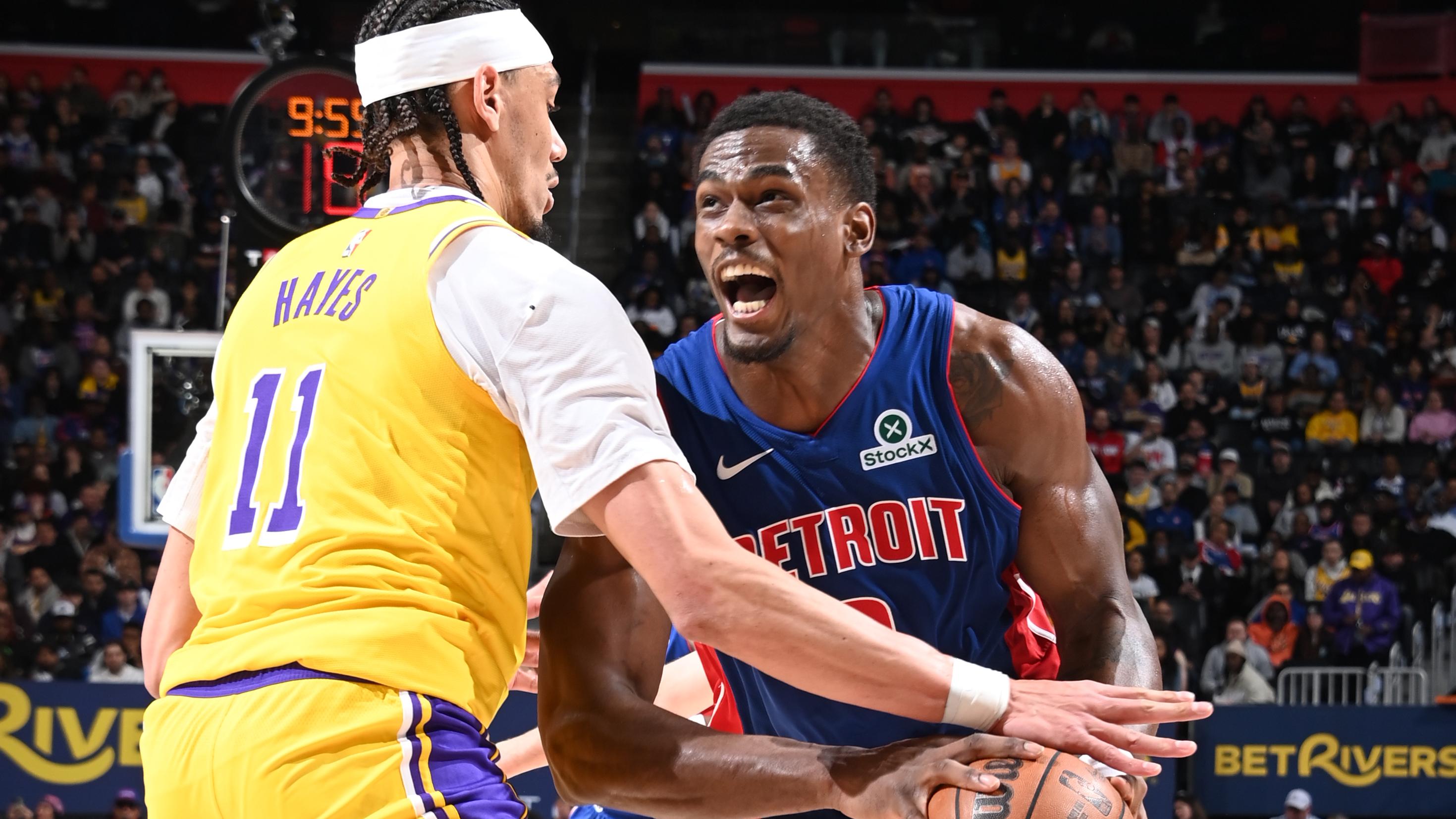 Los Angeles Lakers v Detroit Pistons