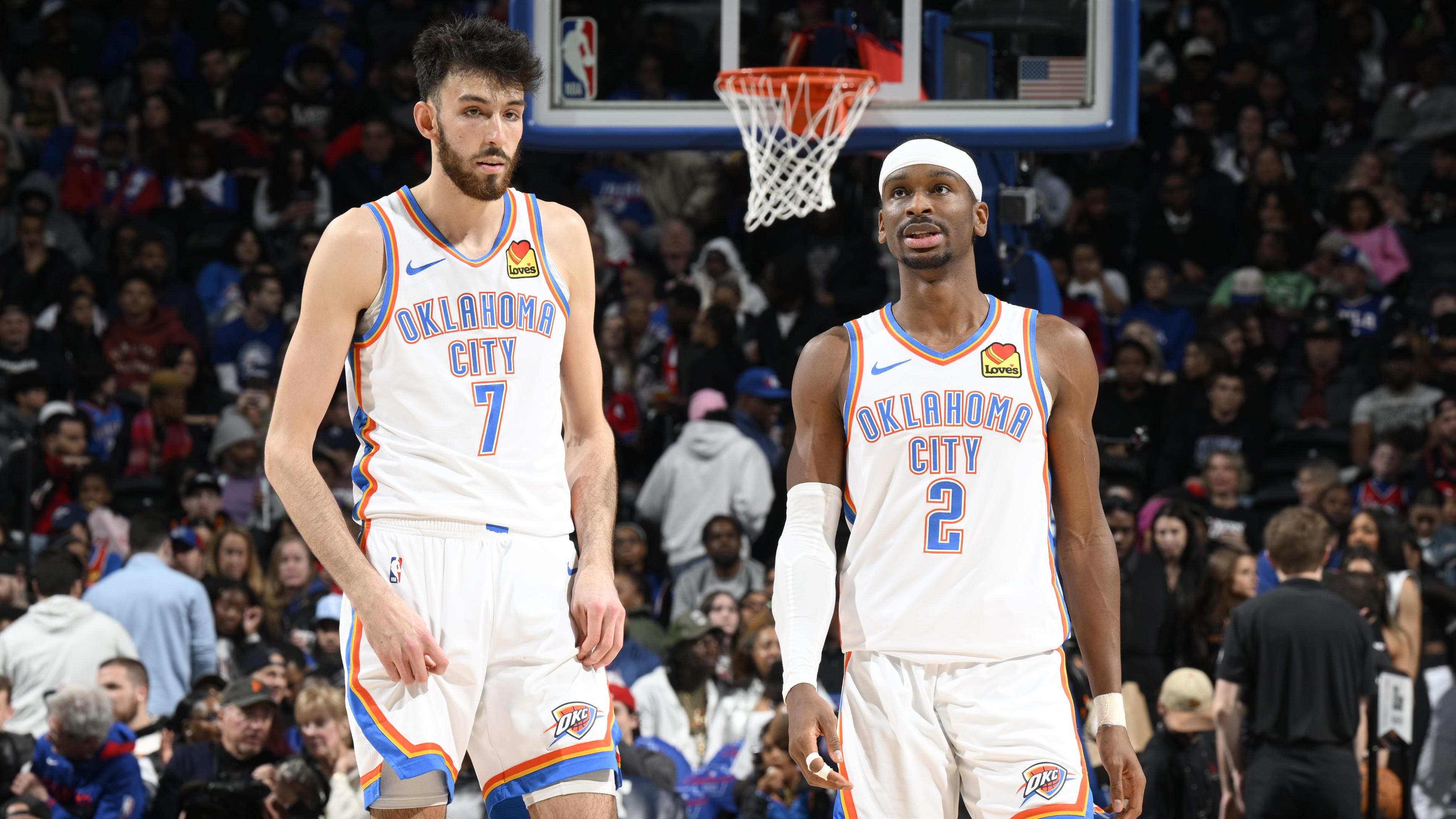 Oklahoma City Thunder v Philadelphia 76ers