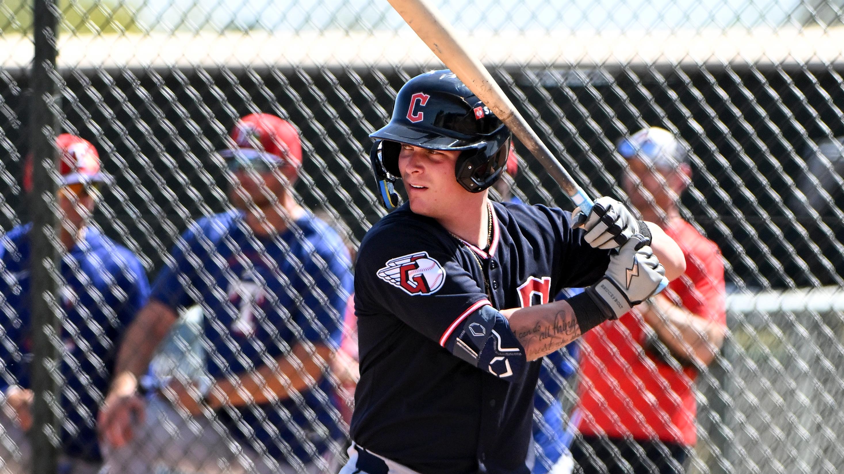 Cleveland Guardians v Texas Rangers minor leaguers
