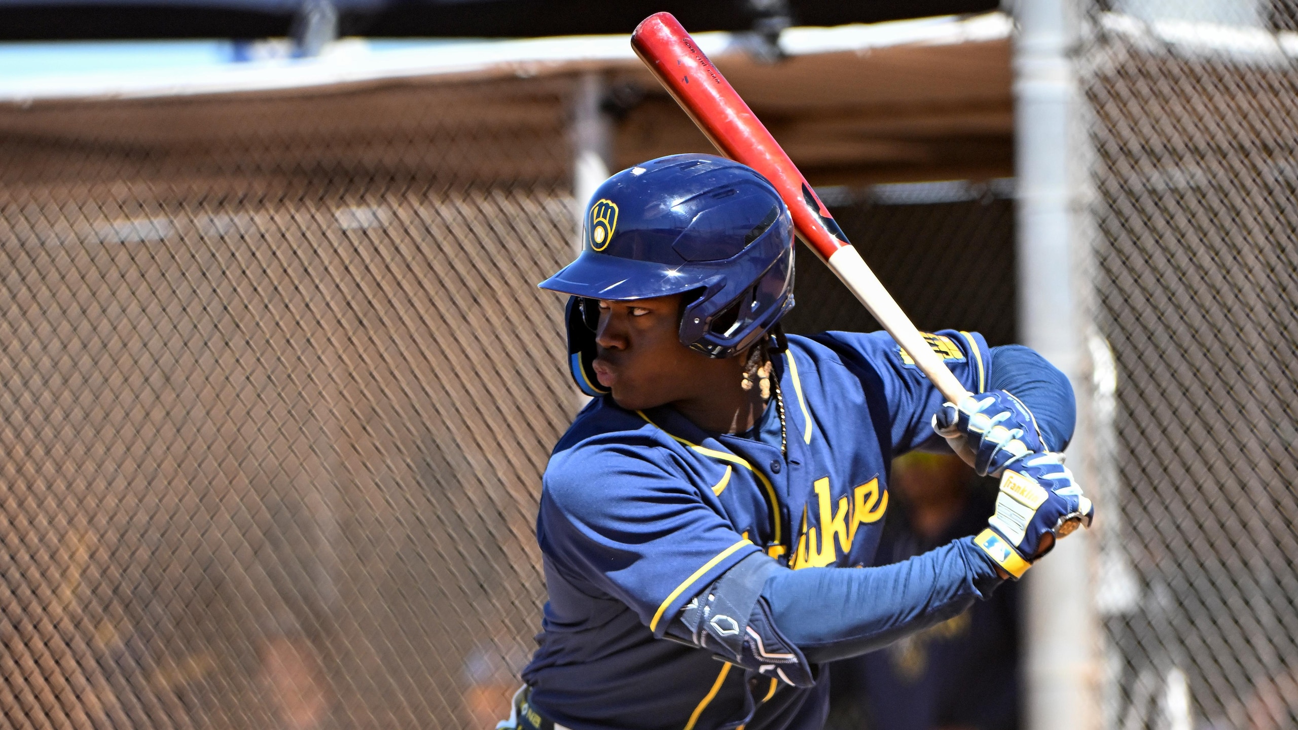 Los Angeles Angels v Milwaukee Brewers minor leaguers Los Angeles Angels v Milwaukee Brewers minor leaguers