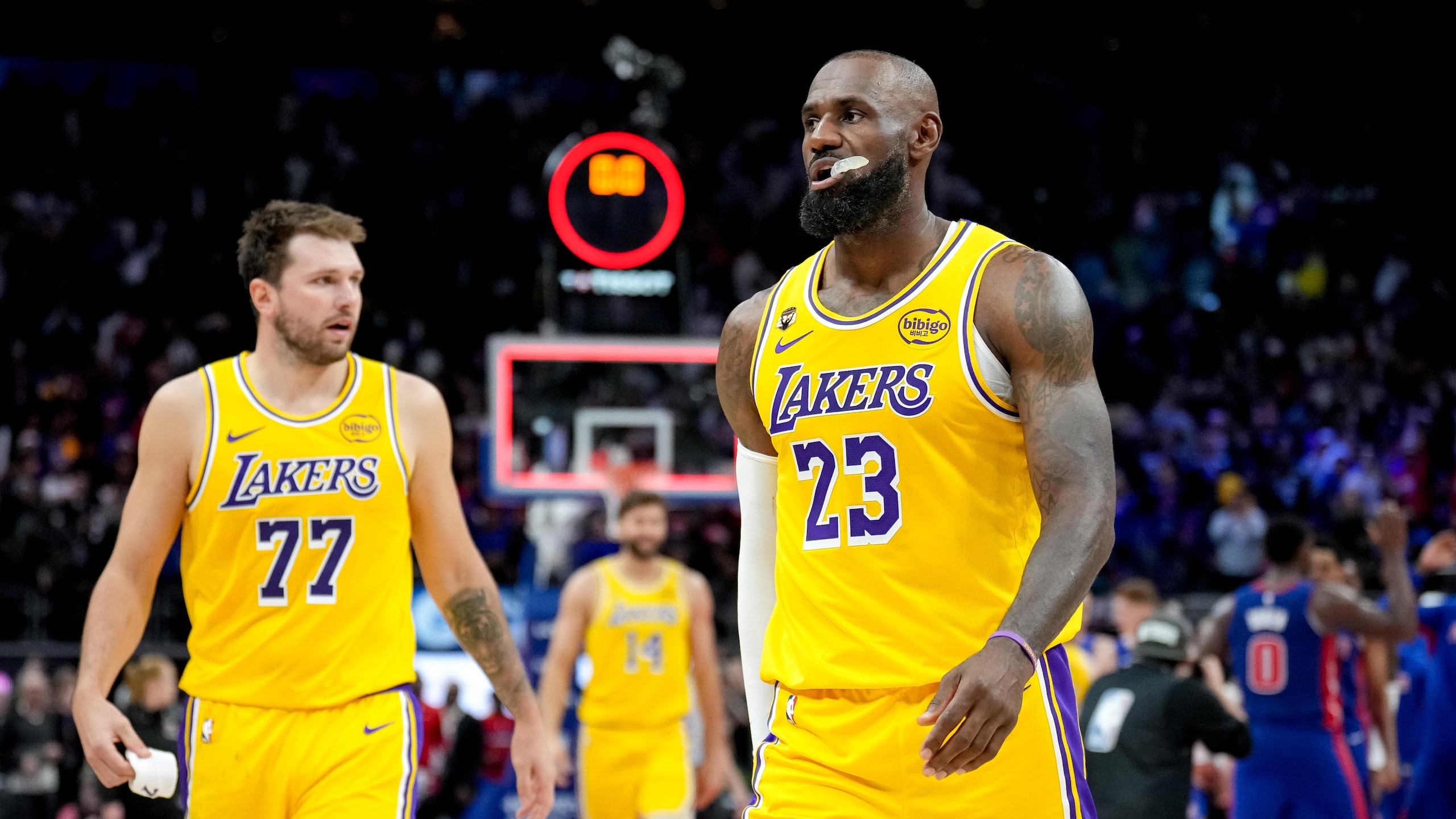 Los Angeles Lakers v Detroit Pistons Los Angeles Lakers v Detroit Pistons
