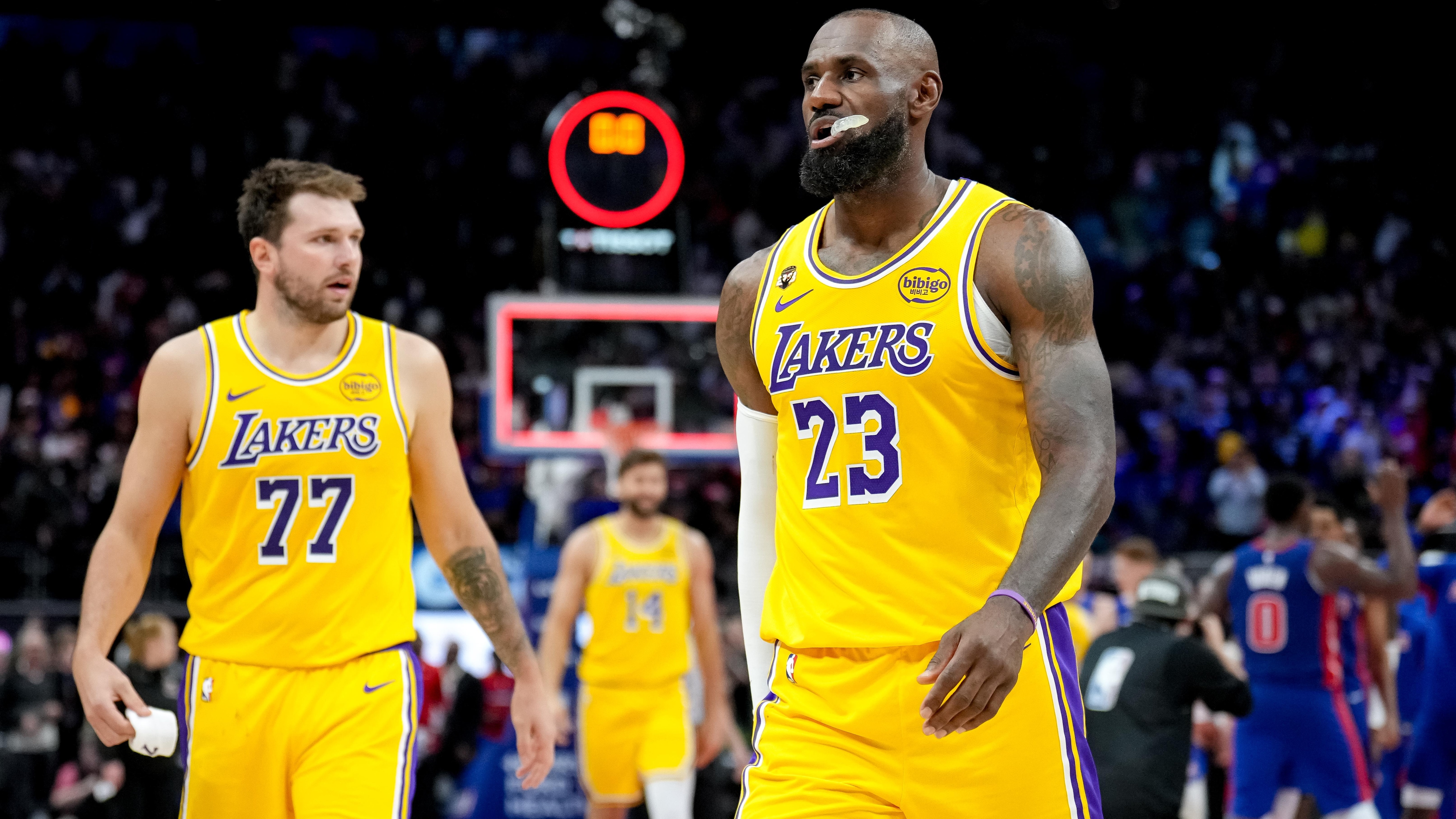 Los Angeles Lakers v Detroit Pistons
