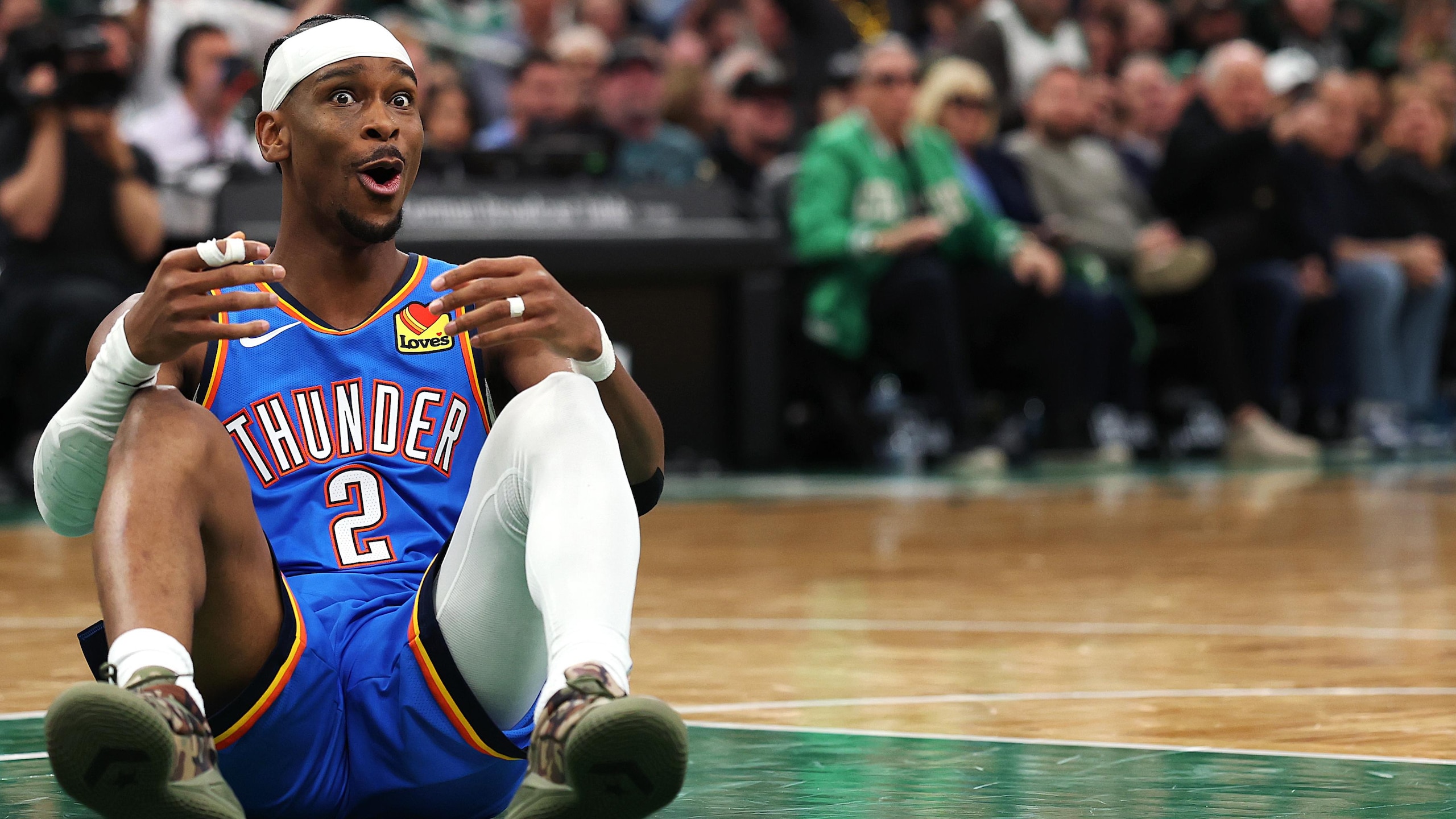 Oklahoma City Thunder v Boston Celtics Oklahoma City Thunder v Boston Celtics
