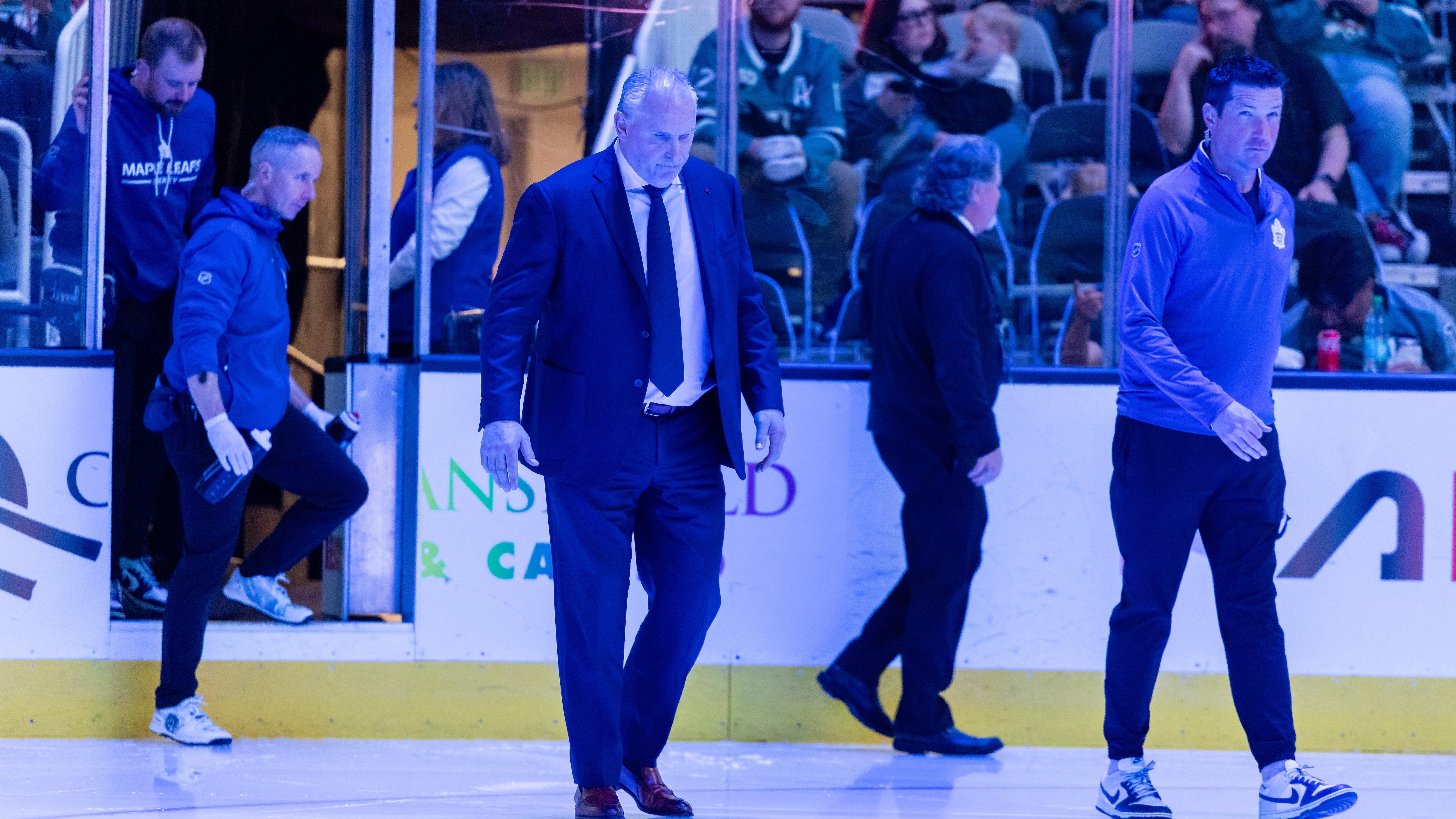 NHL: APR 02 Maple Leafs at Sharks NHL: APR 02 Maple Leafs at Sharks