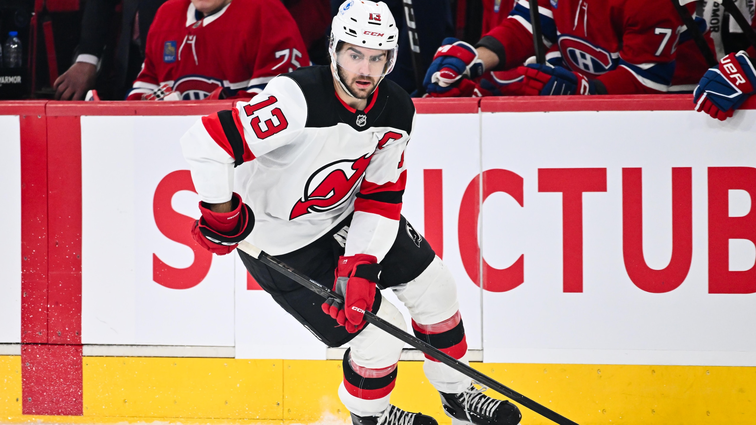 New Jersey Devils v Montreal Canadiens