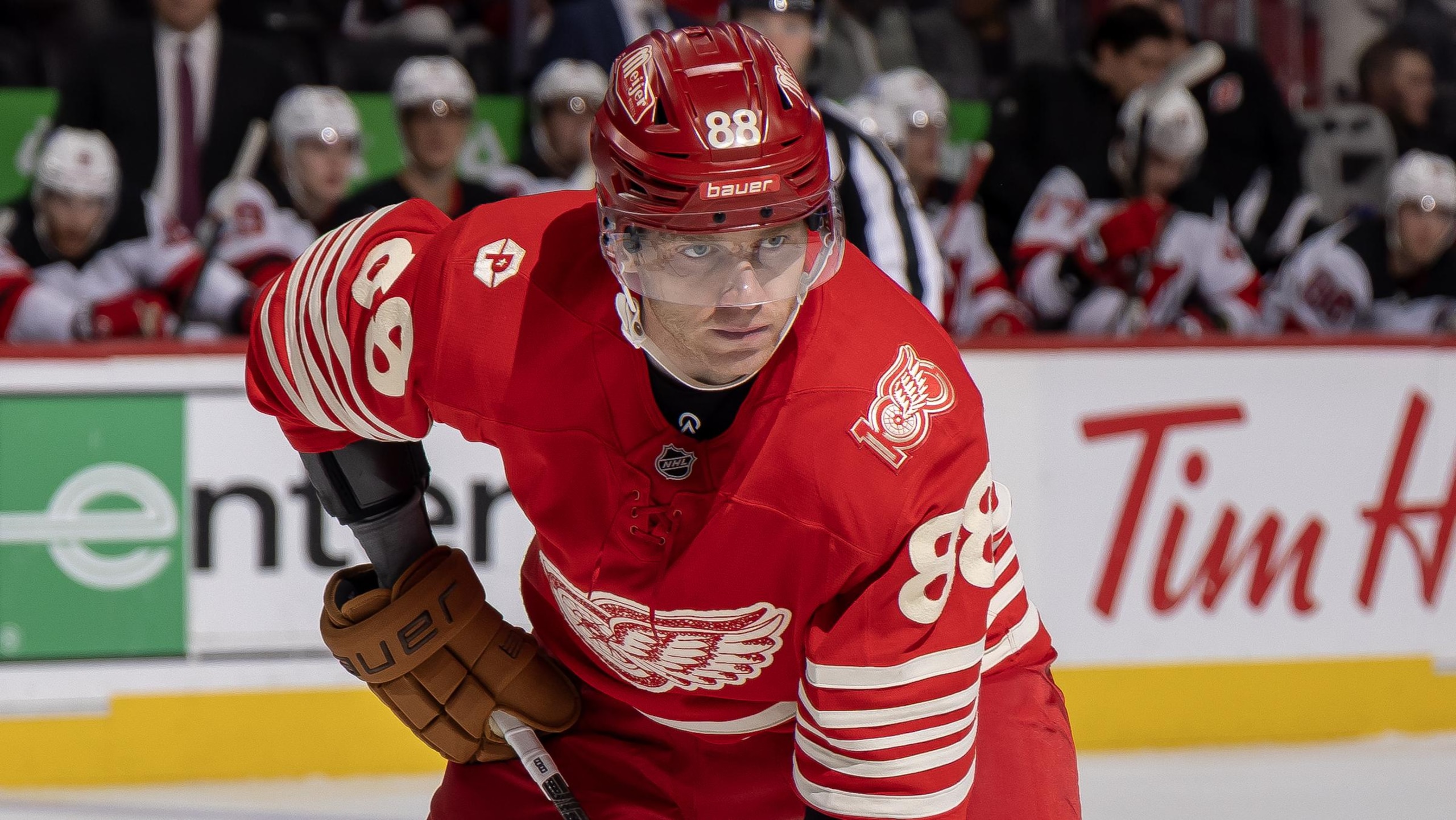 New Jersey Devils v Detroit Red Wings