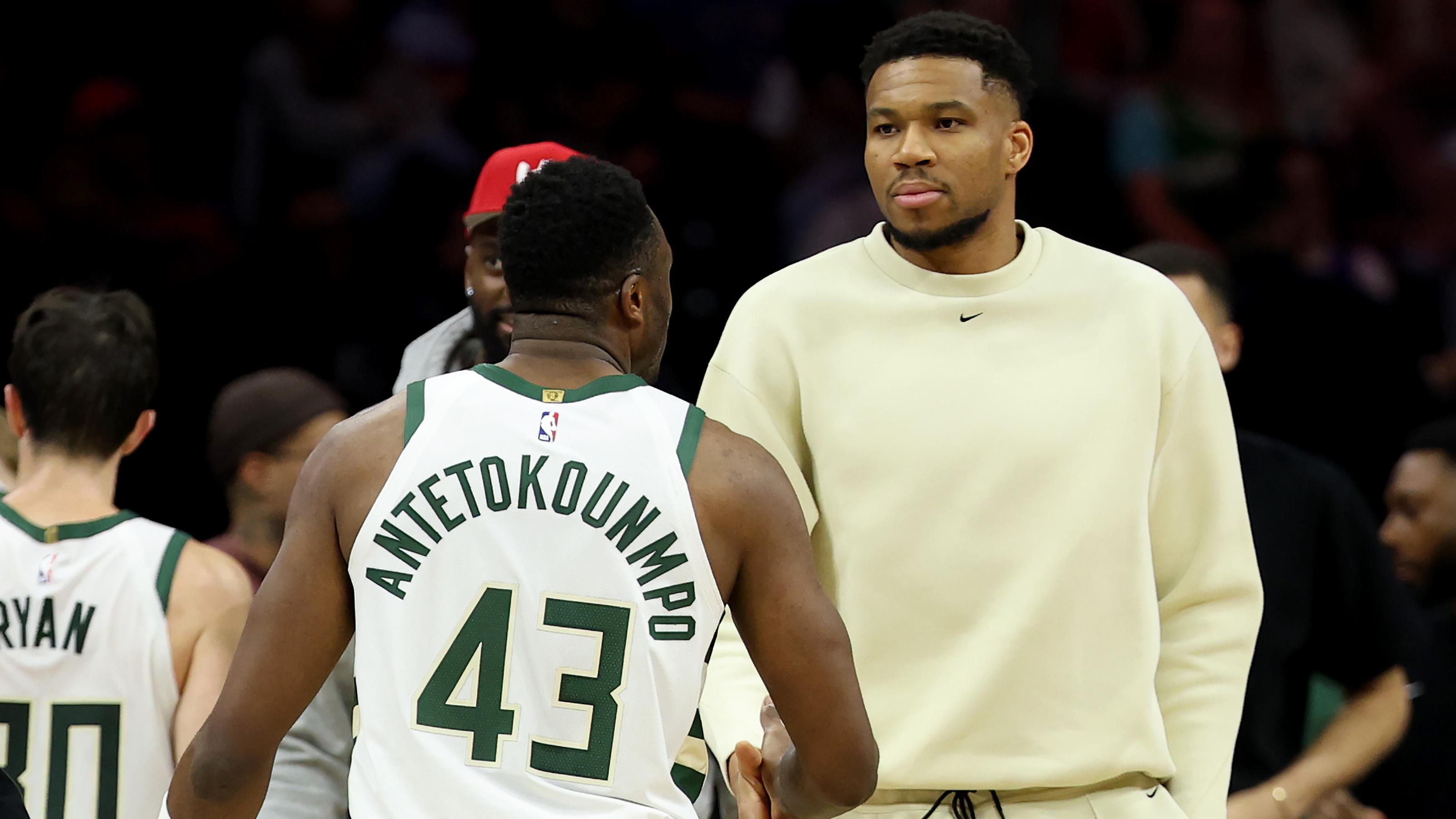 Milwaukee Bucks v Philadelphia 76ers Milwaukee Bucks v Philadelphia 76ers