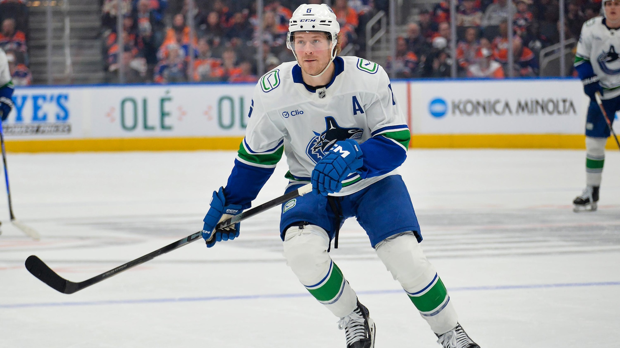 Vancouver Canucks v Edmonton Oilers