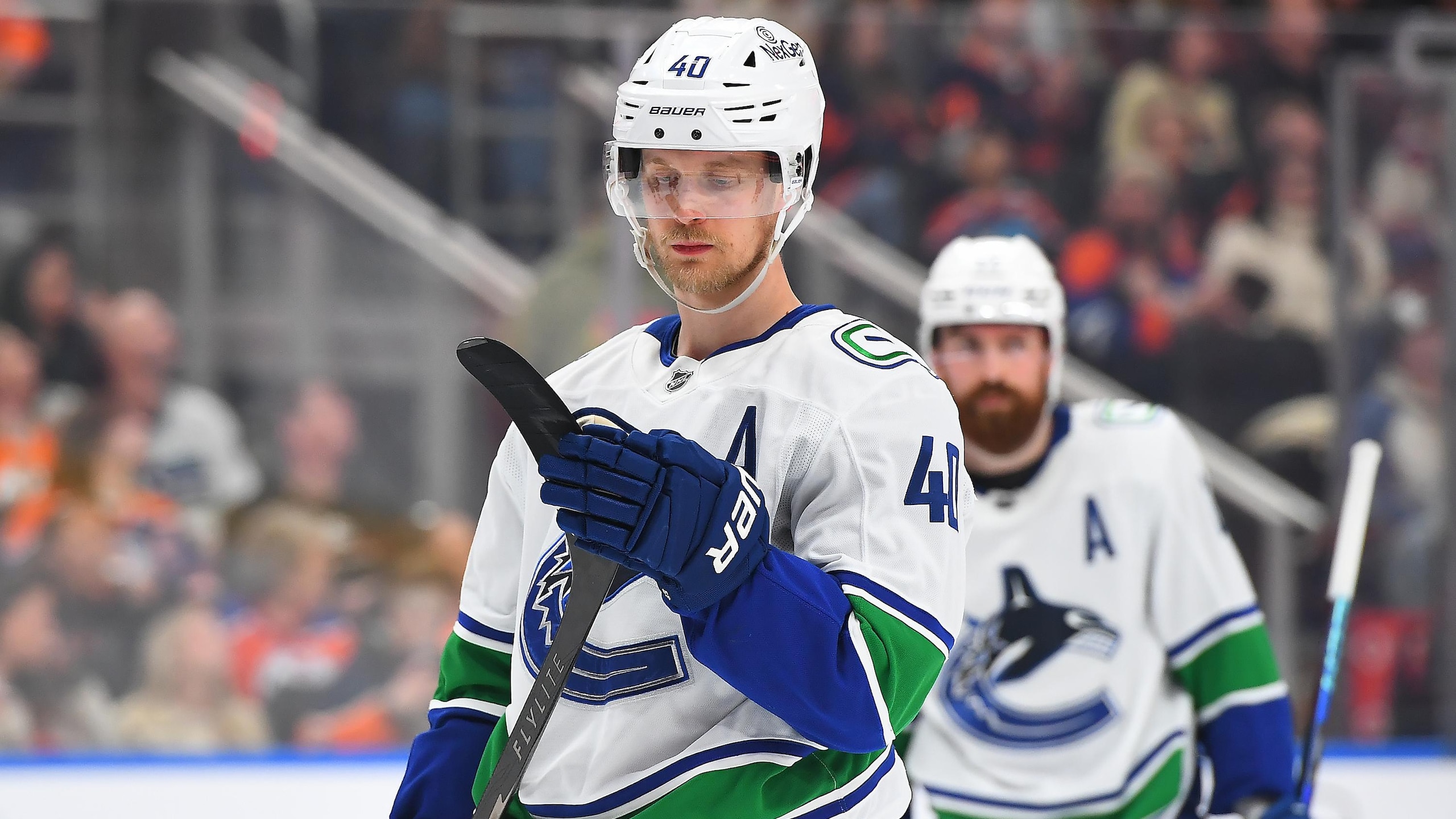 Vancouver Canucks v Edmonton Oilers