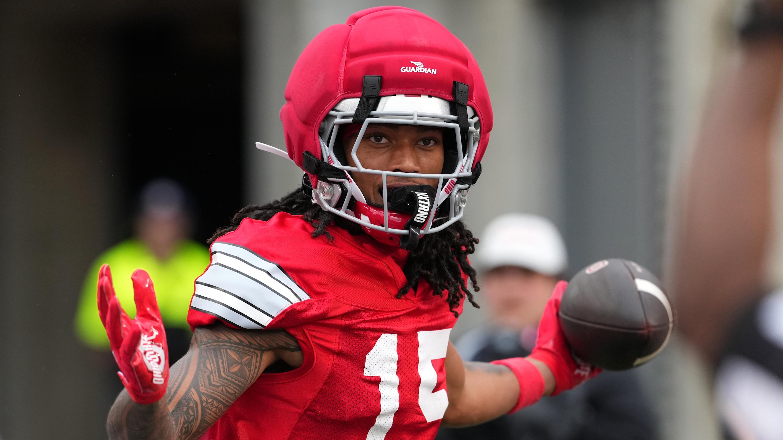 COLLEGE FOOTBALL: APR 18 Ohio State Spring Game COLLEGE FOOTBALL: APR 18 Ohio State Spring Game