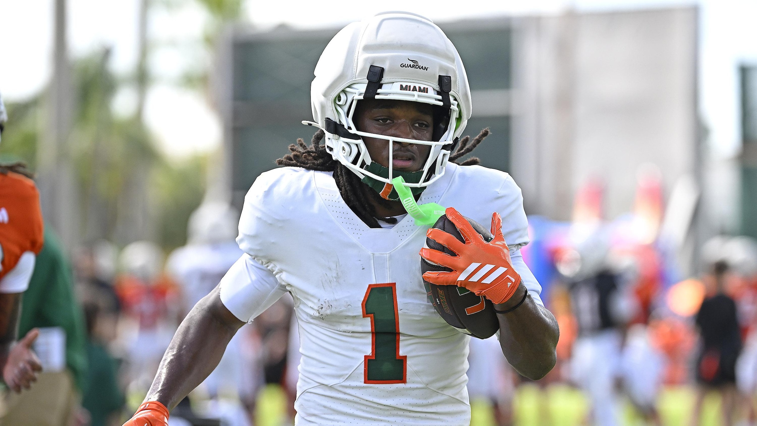 COLLEGE FOOTBALL: APR 18 Miami Hurricanes Spring Game COLLEGE FOOTBALL: APR 18 Miami Hurricanes Spring Game