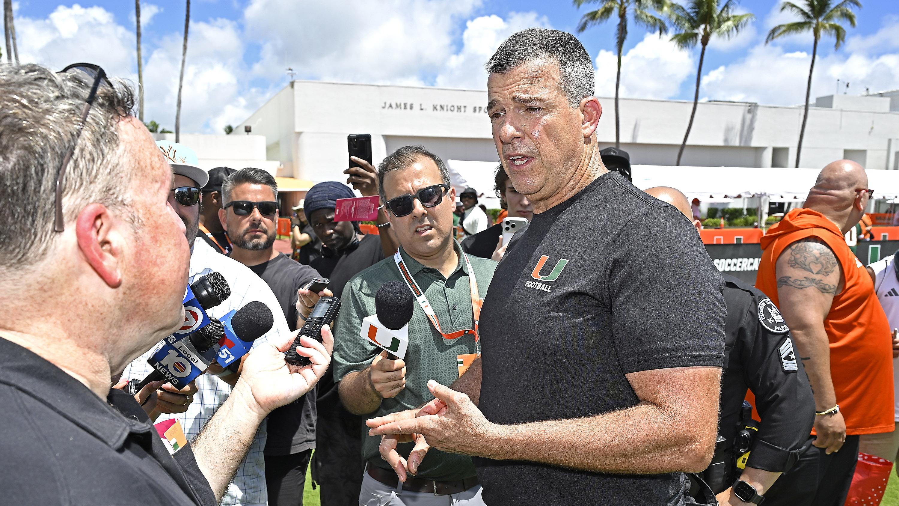 COLLEGE FOOTBALL: APR 18 Miami Hurricanes Spring Game