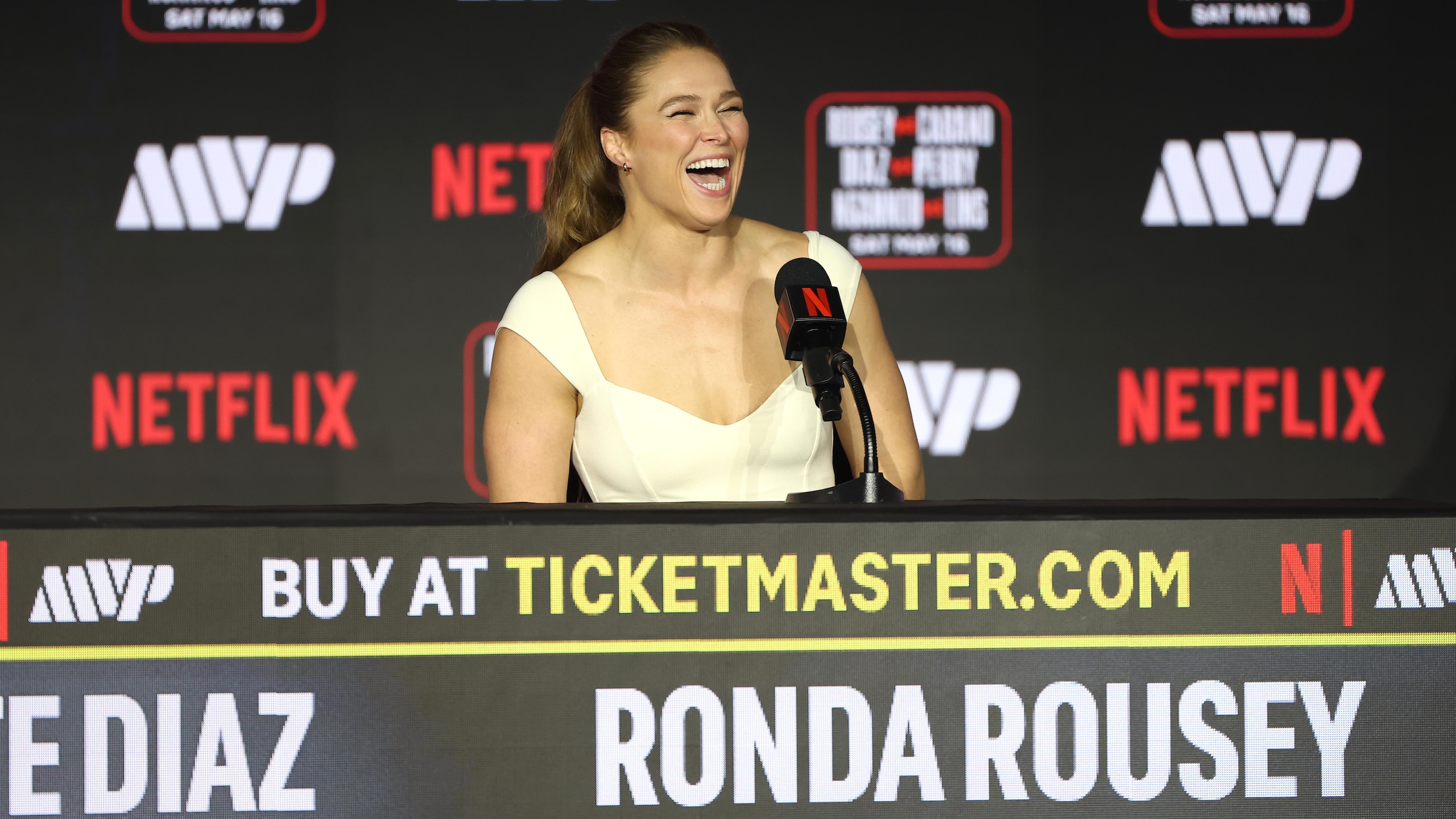 Rousey vs. Carano NYC Press Conference Rousey vs. Carano NYC Press Conference