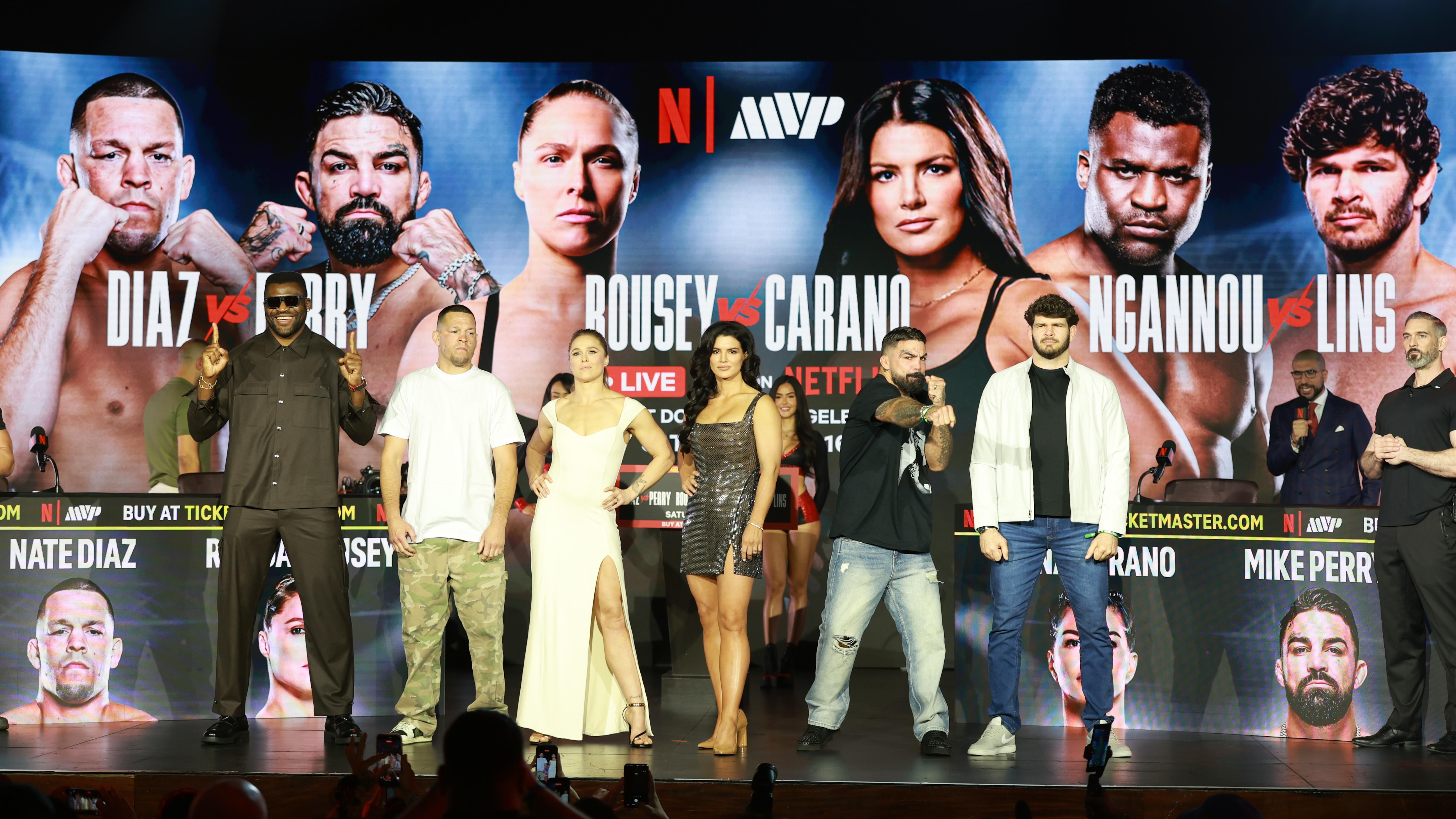 Rousey vs. Carano NYC Press Conference