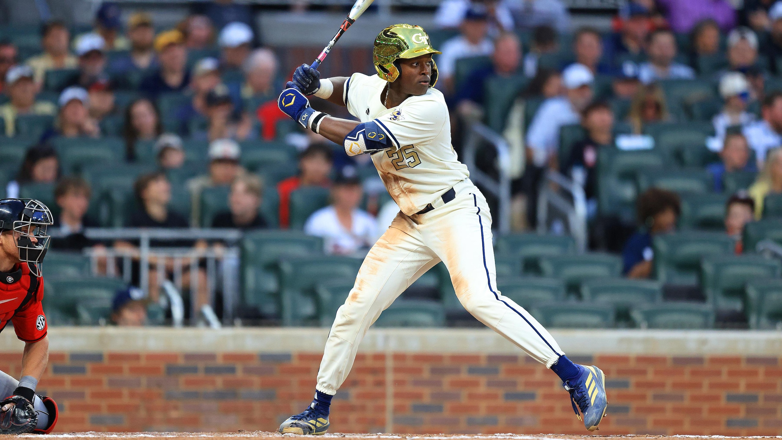 COLLEGE BASEBALL: APR 21 Georgia Tech vs Georgia