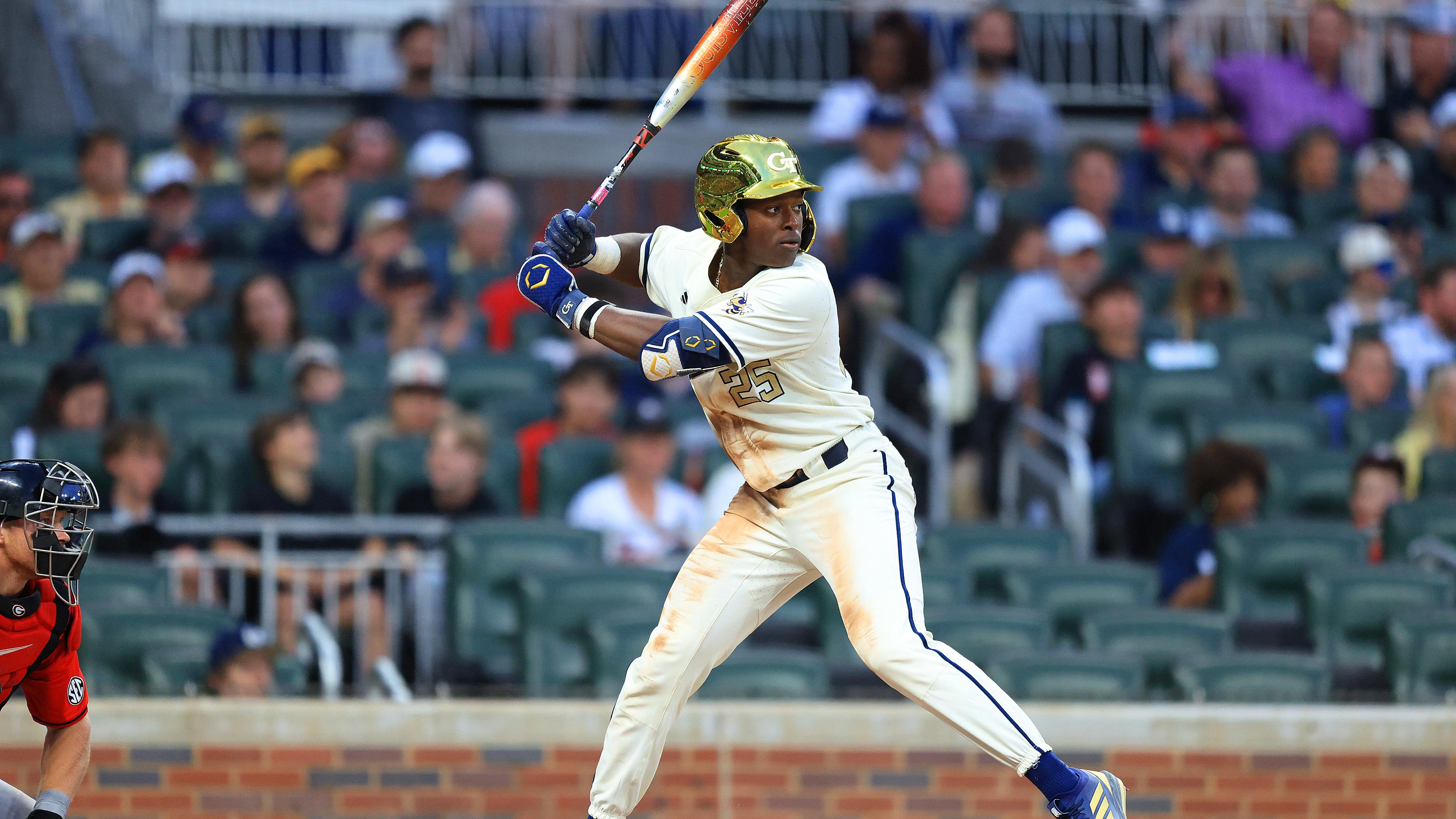 COLLEGE BASEBALL: APR 21 Georgia Tech vs Georgia