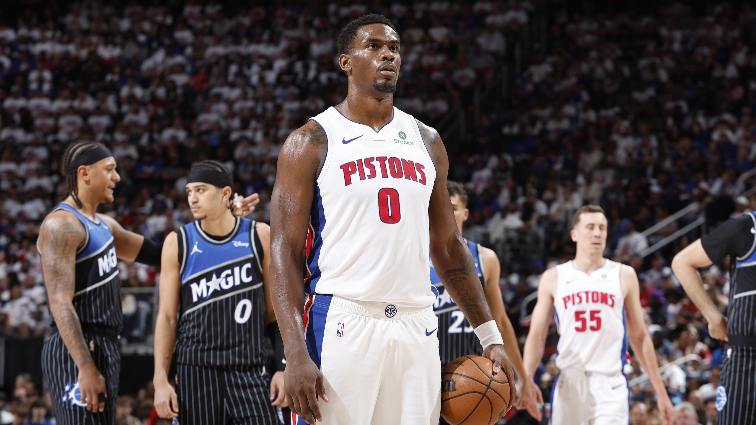 Orlando Magic v Detroit Pistons - Game Two Orlando Magic v Detroit Pistons - Game Two