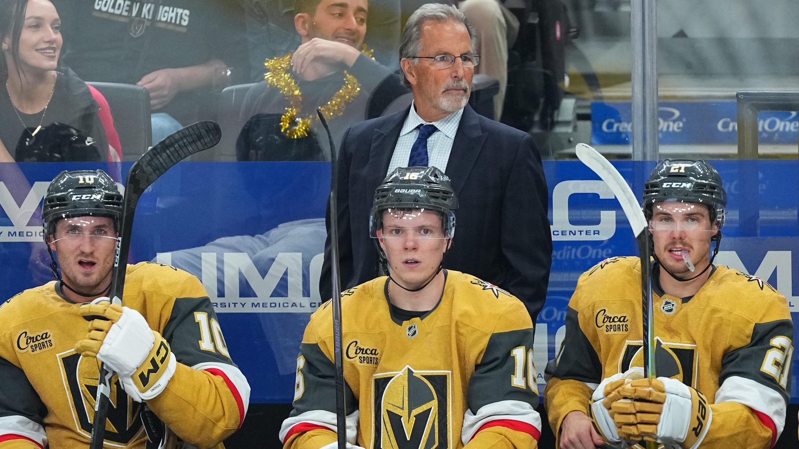 Utah Mammoth v Vegas Golden Knights - Game One