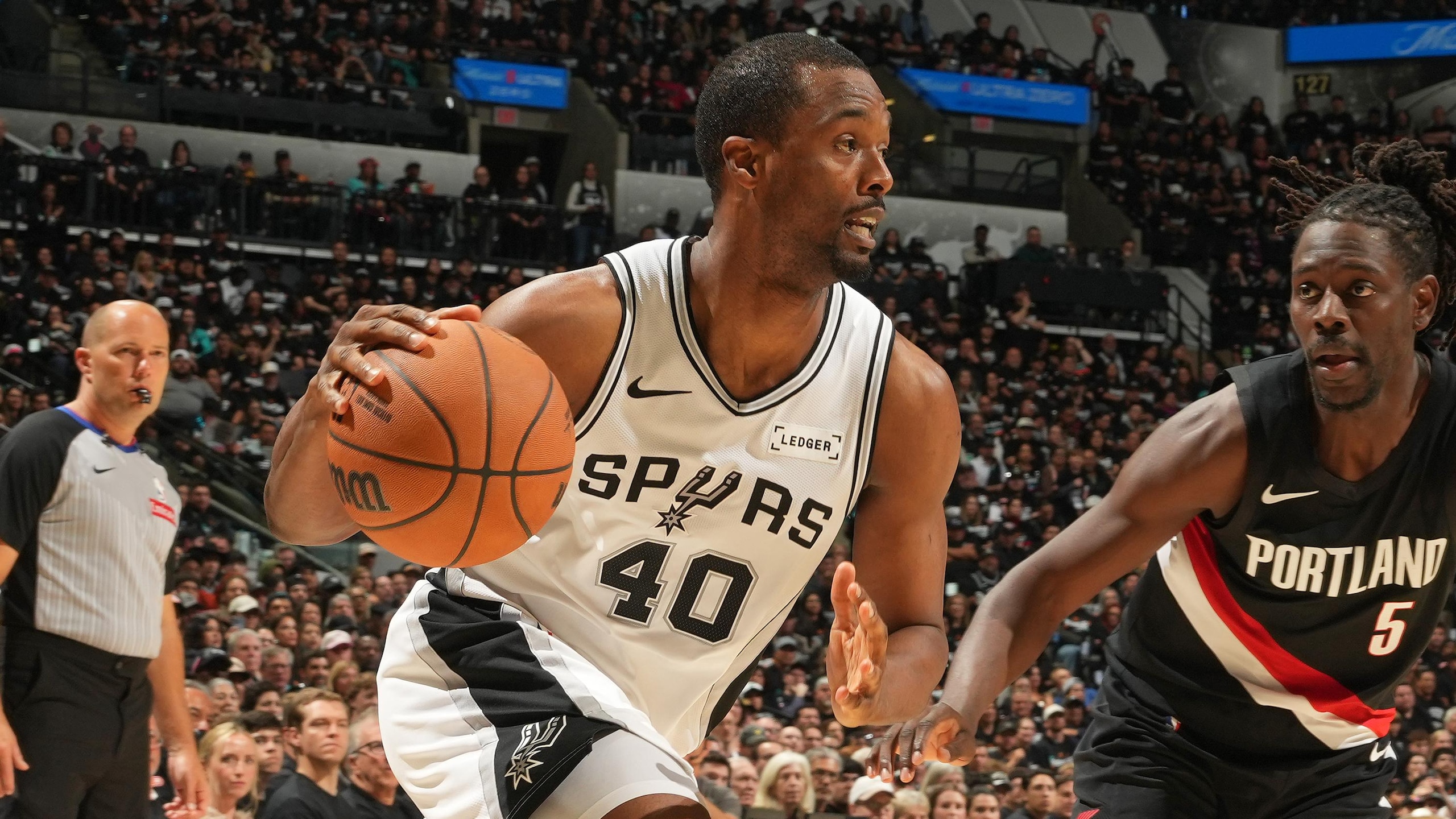 Portland Trail Blazers v San Antonio Spurs - Game Two Portland Trail Blazers v San Antonio Spurs - Game Two