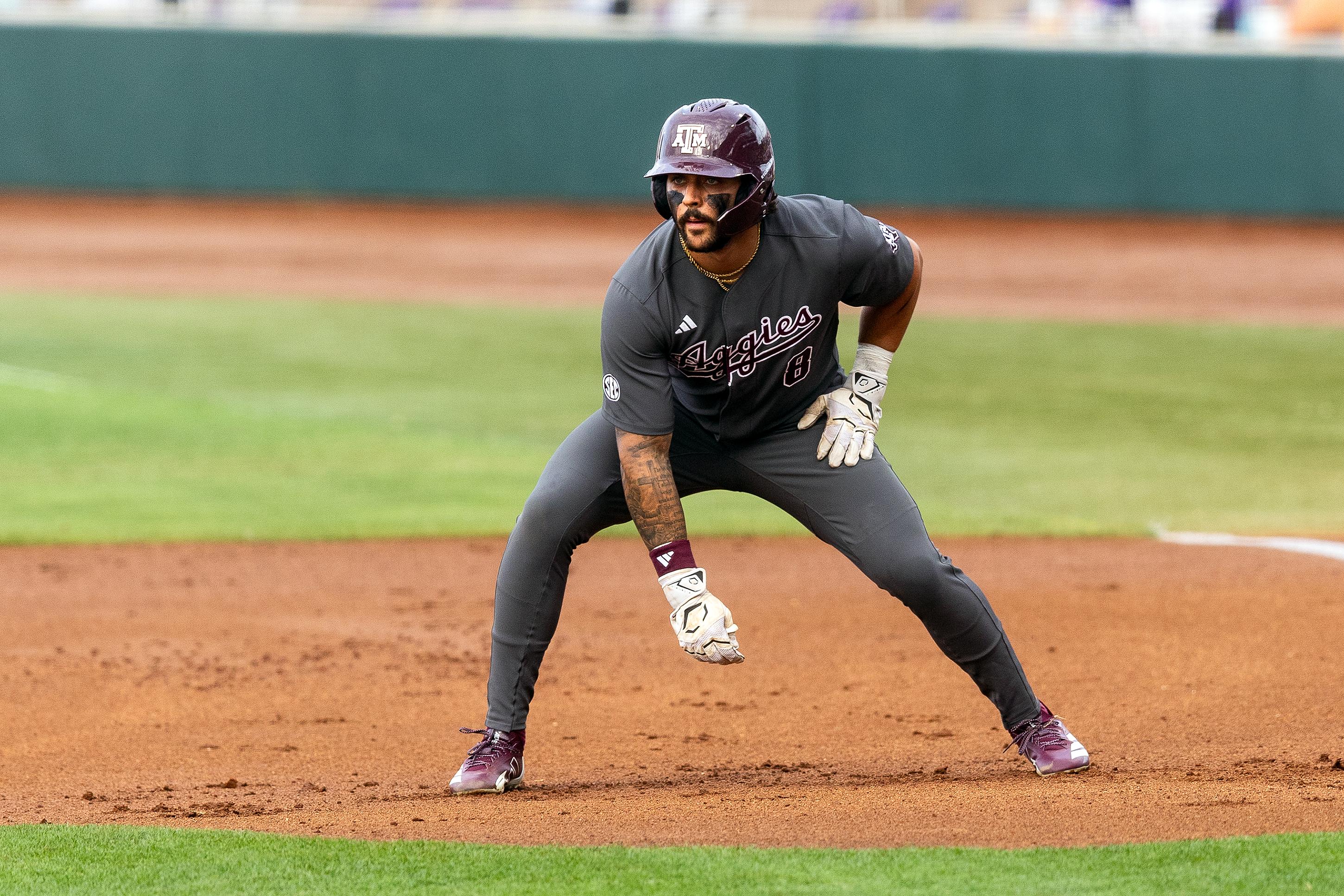 COLLEGE BASEBALL: APR 17 Texas A&M at LSU