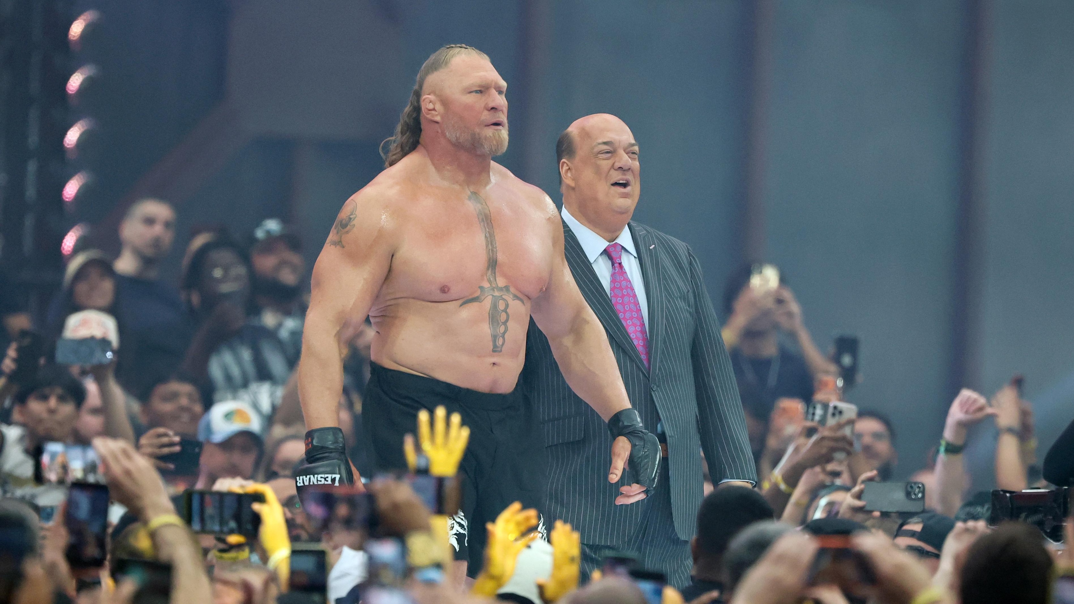 Brock Lesnar Attacks Oba Femi in Shocking Return to Raw After Retirement Tease at WWE WrestleMania