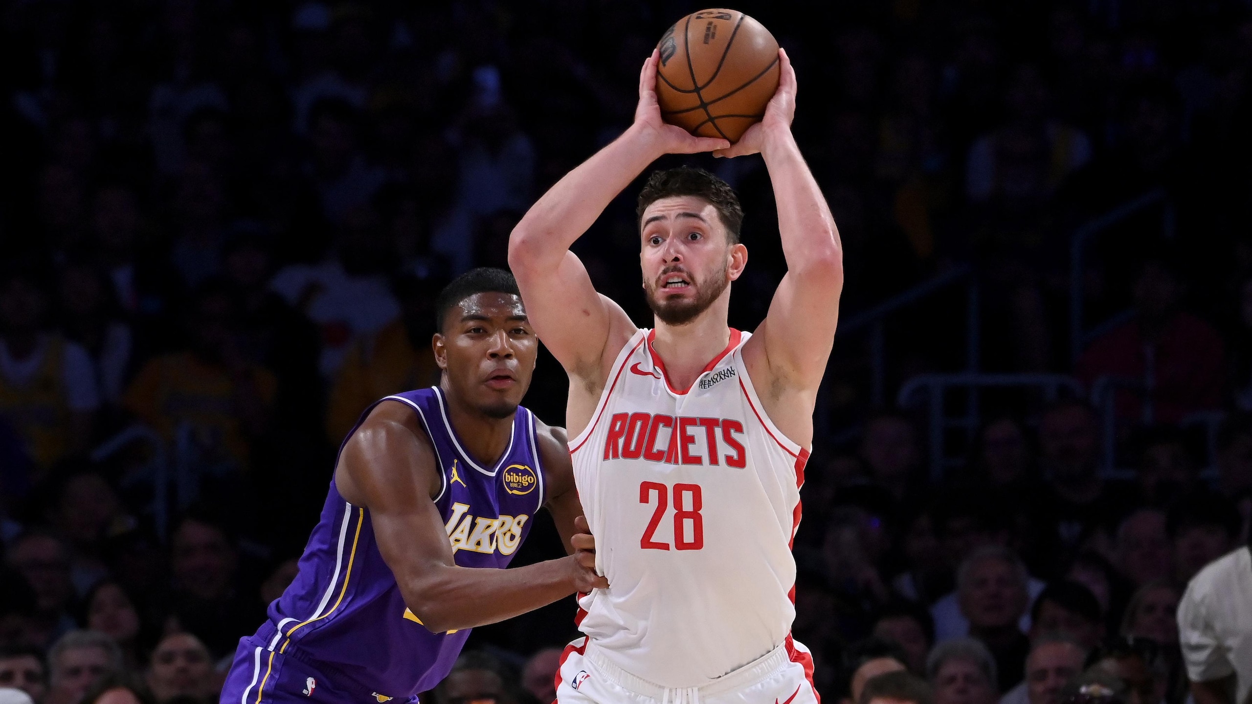 Houston Rockets v Los Angeles Lakers - Game Five Houston Rockets v Los Angeles Lakers - Game Five