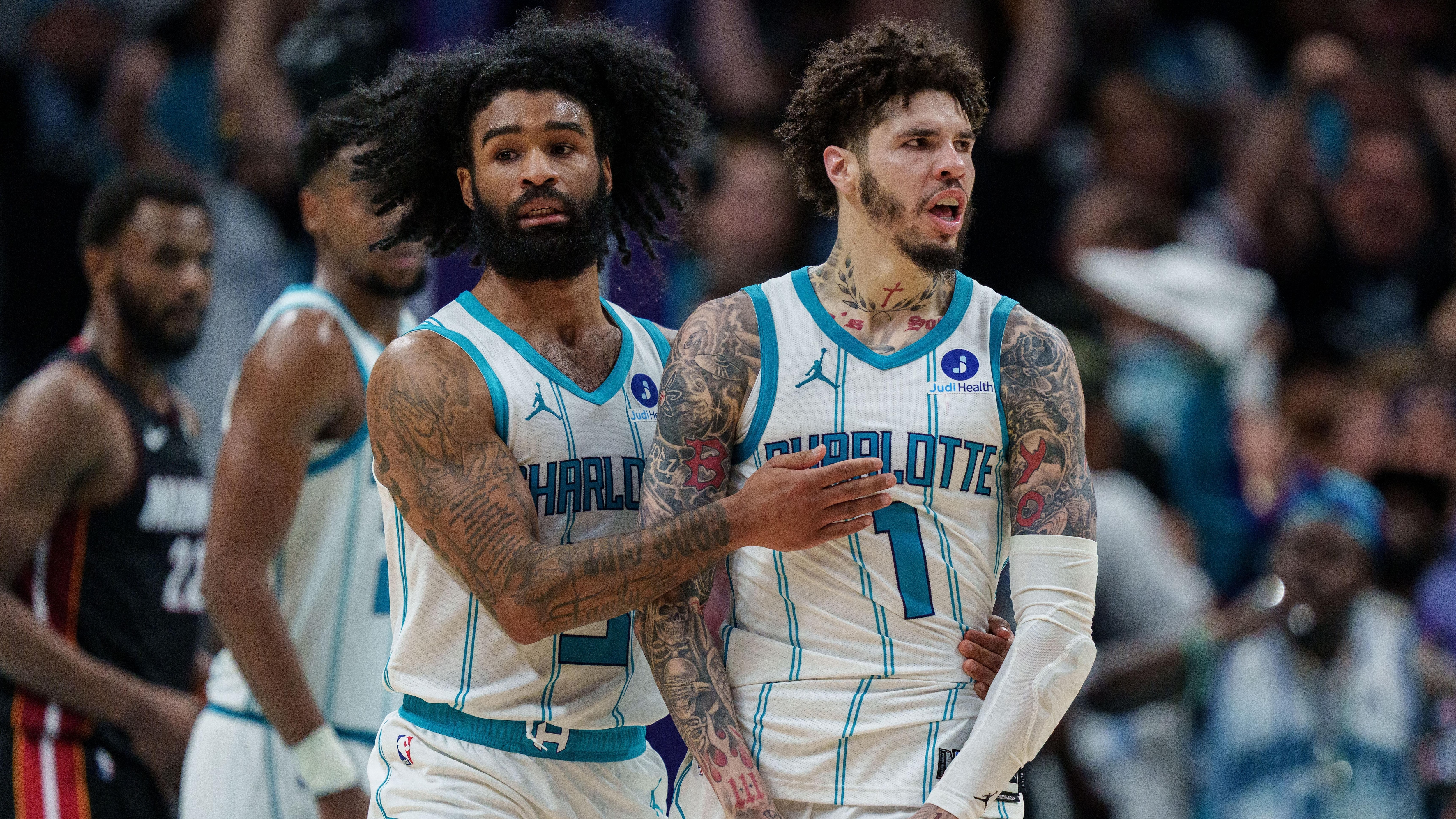 Miami Heat v Charlotte Hornets - Play-In Tournament