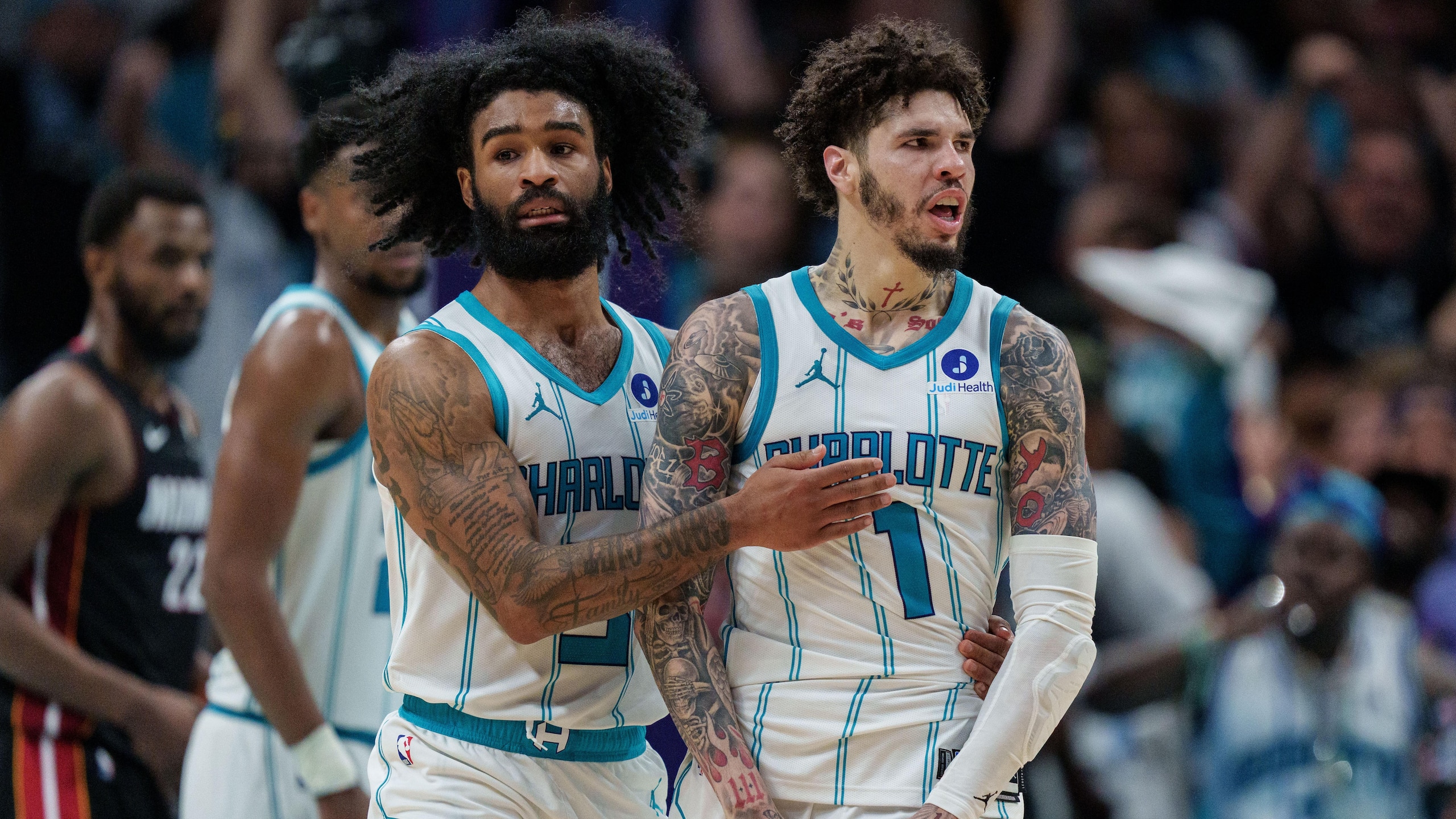 Miami Heat v Charlotte Hornets - Play-In Tournament