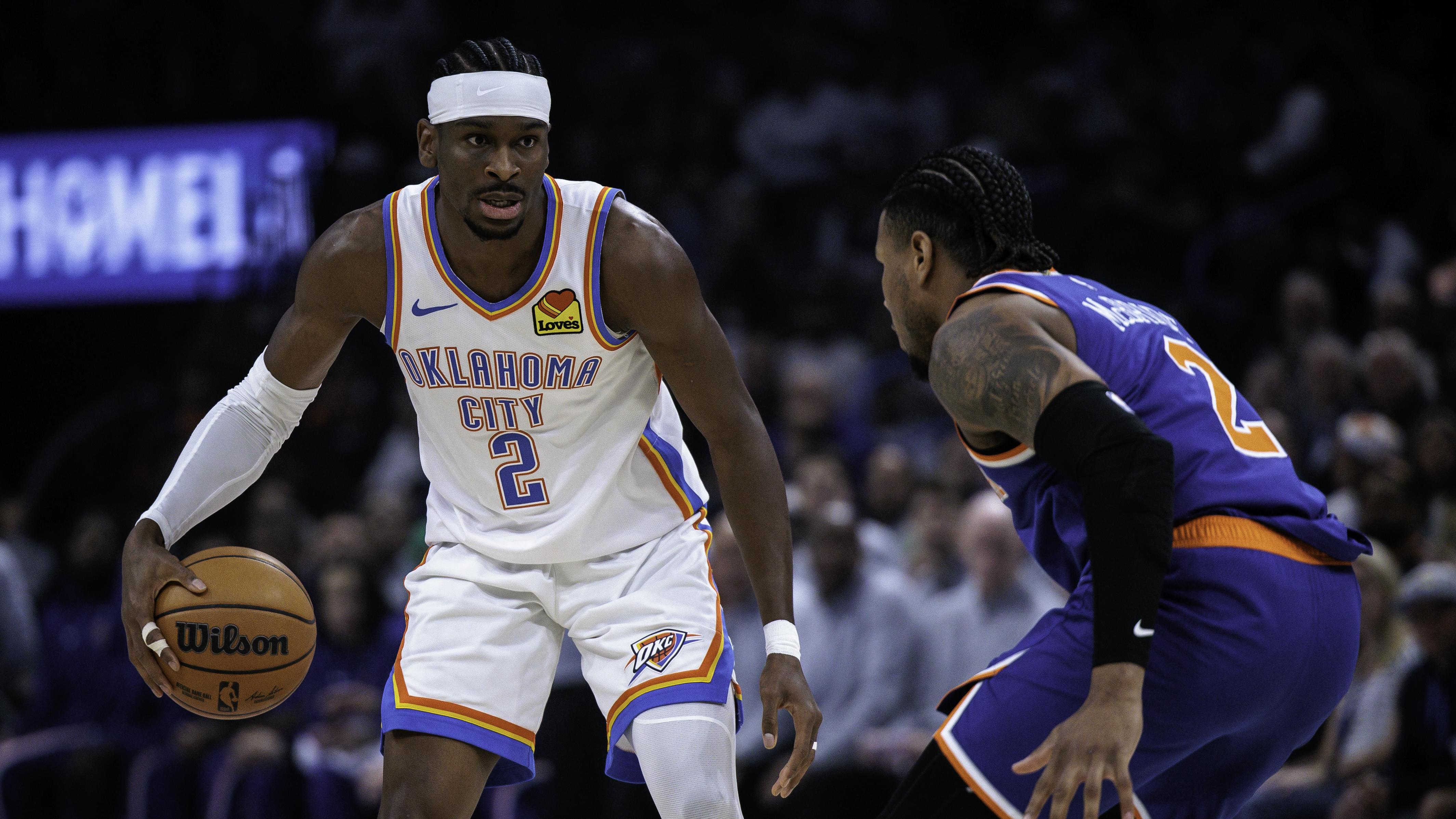 New York Knicks v Oklahoma City Thunder New York Knicks v Oklahoma City Thunder