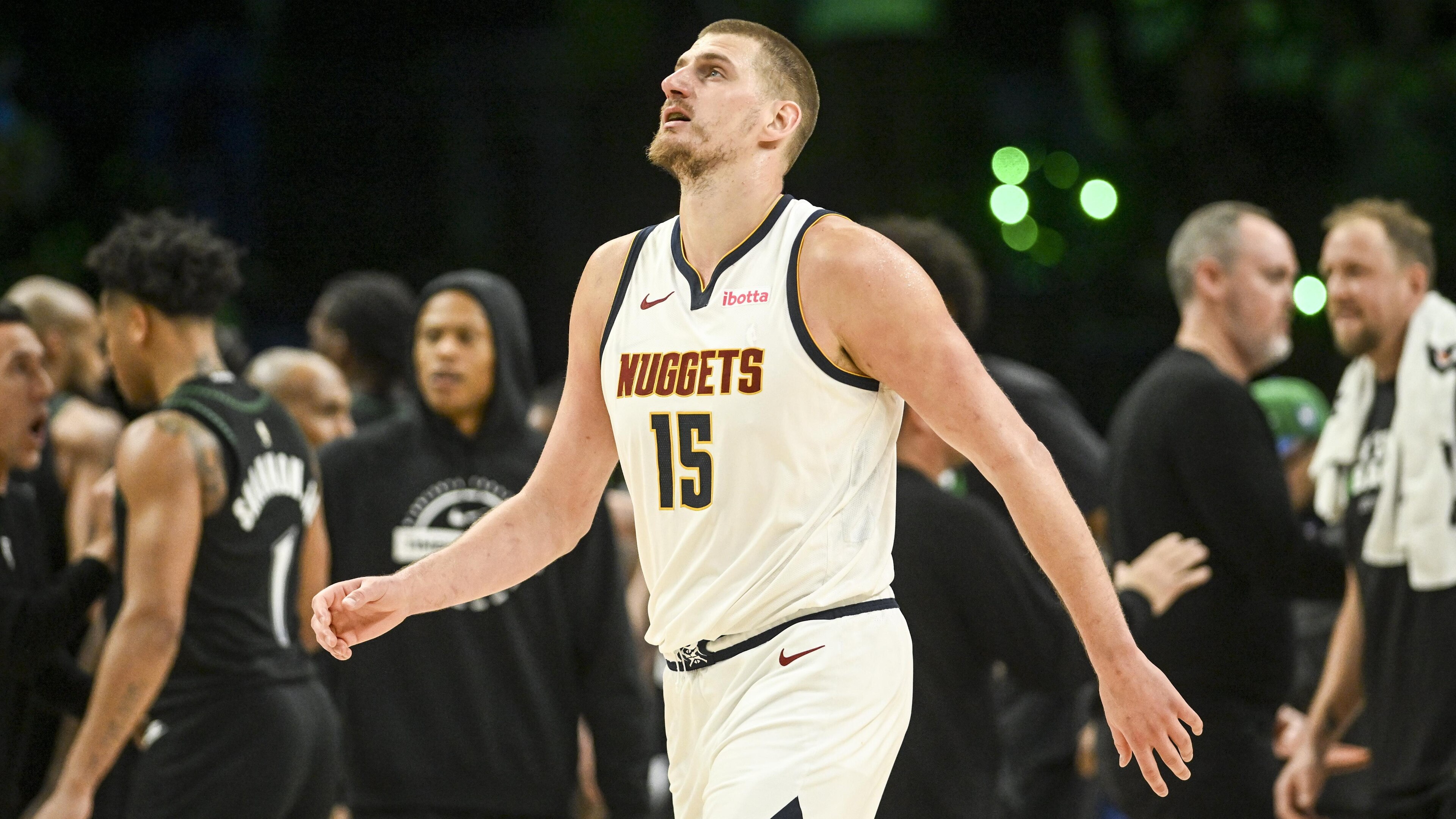DENVER NUGGETS VS MINNESOTA TIMBERWOLVES, NBA PLAYOFFS DENVER NUGGETS VS MINNESOTA TIMBERWOLVES, NBA PLAYOFFS