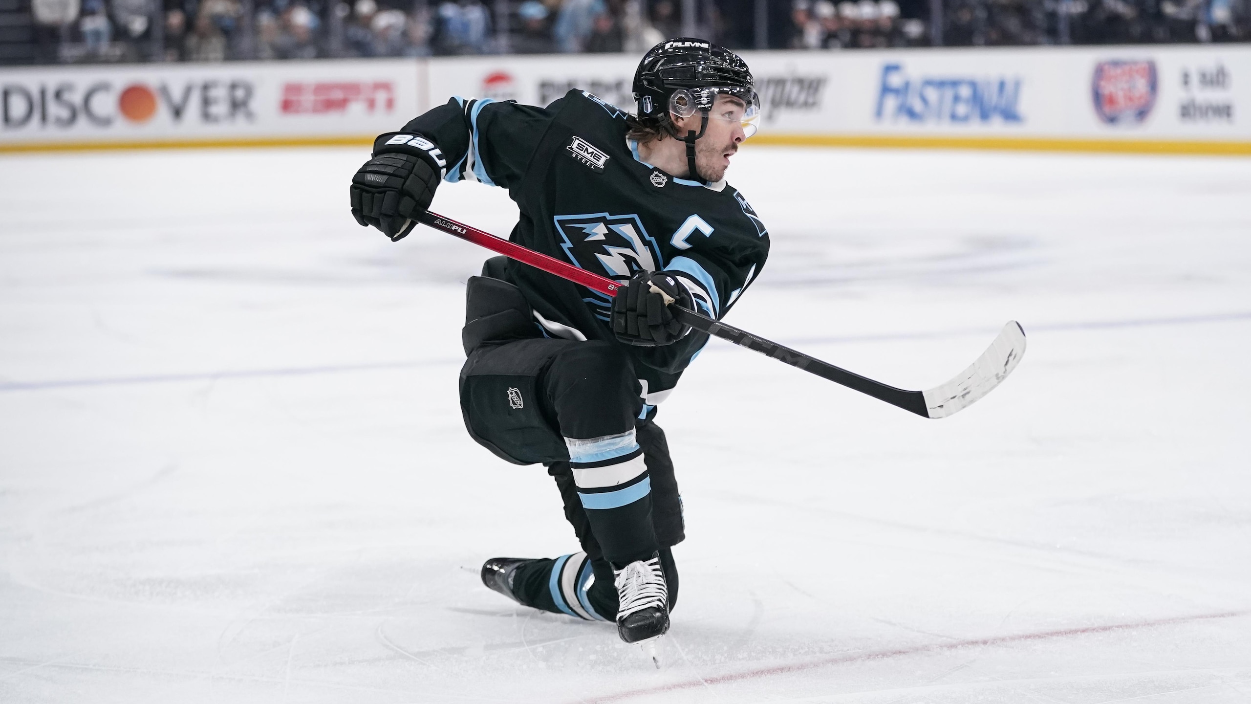 NHL: MAY 01 Playoffs First Round Golden Knights at Mammoth