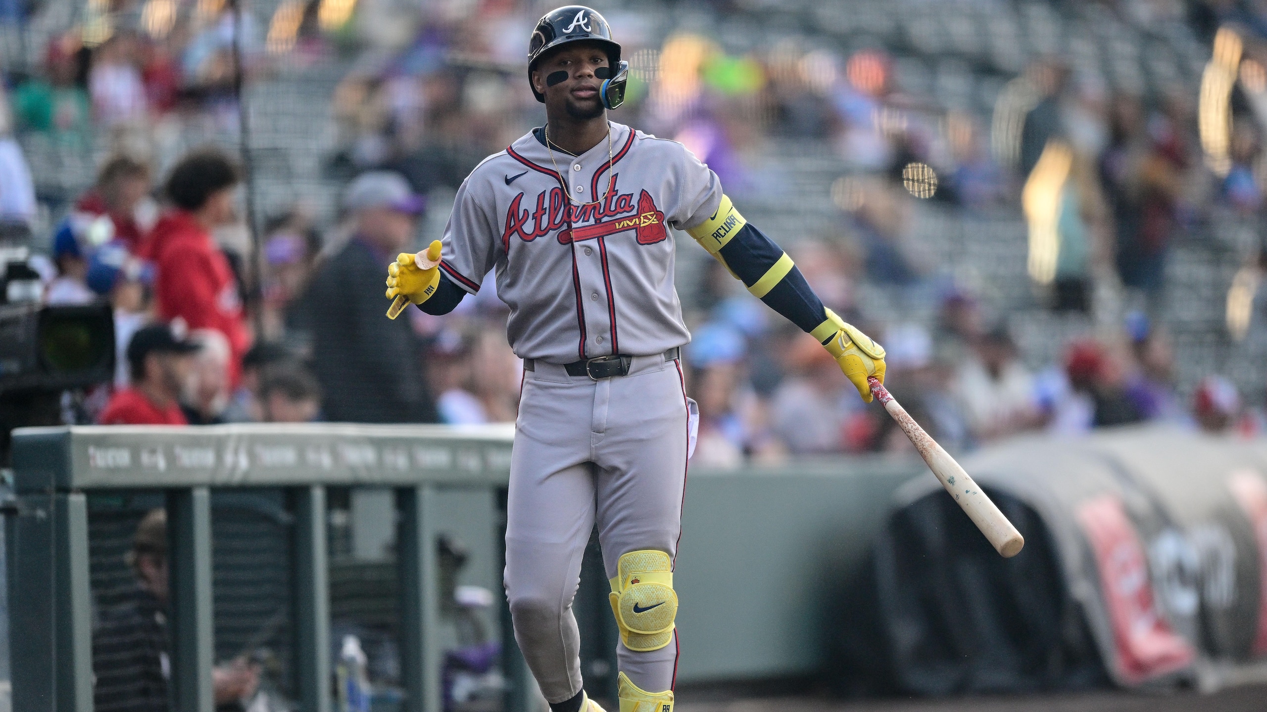 MLB: MAY 01 Braves at Rockies