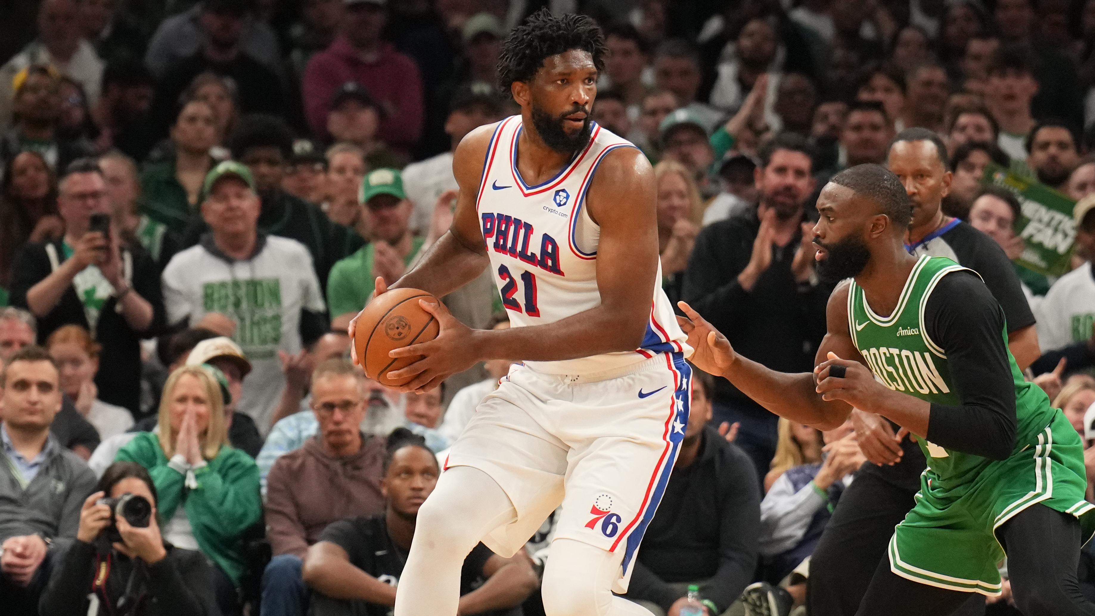 Joel's Post on Celtics Fans 🤣