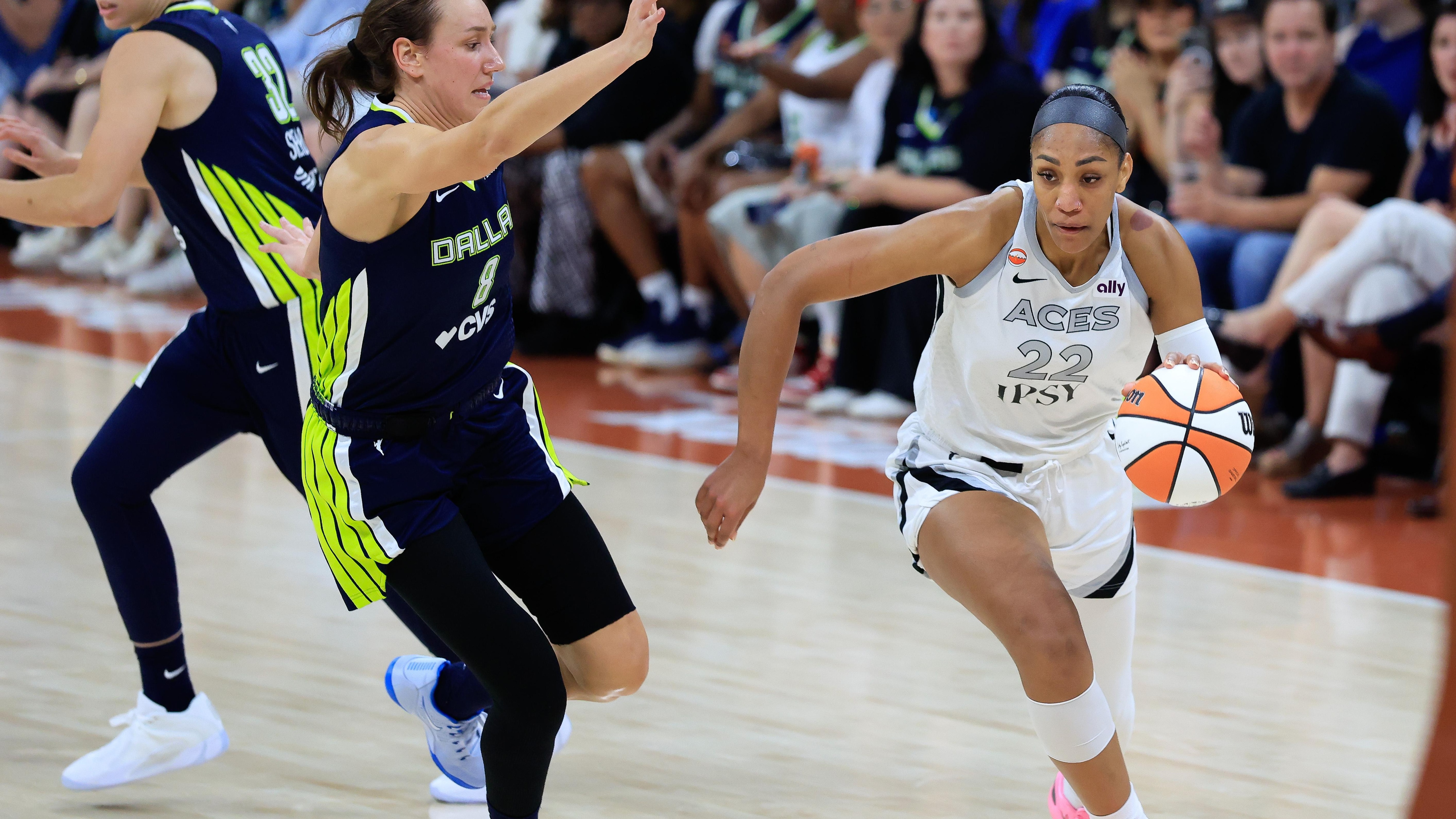 WNBA: MAY 03 Preseason Las Vegas Aces vs Dallas Wings