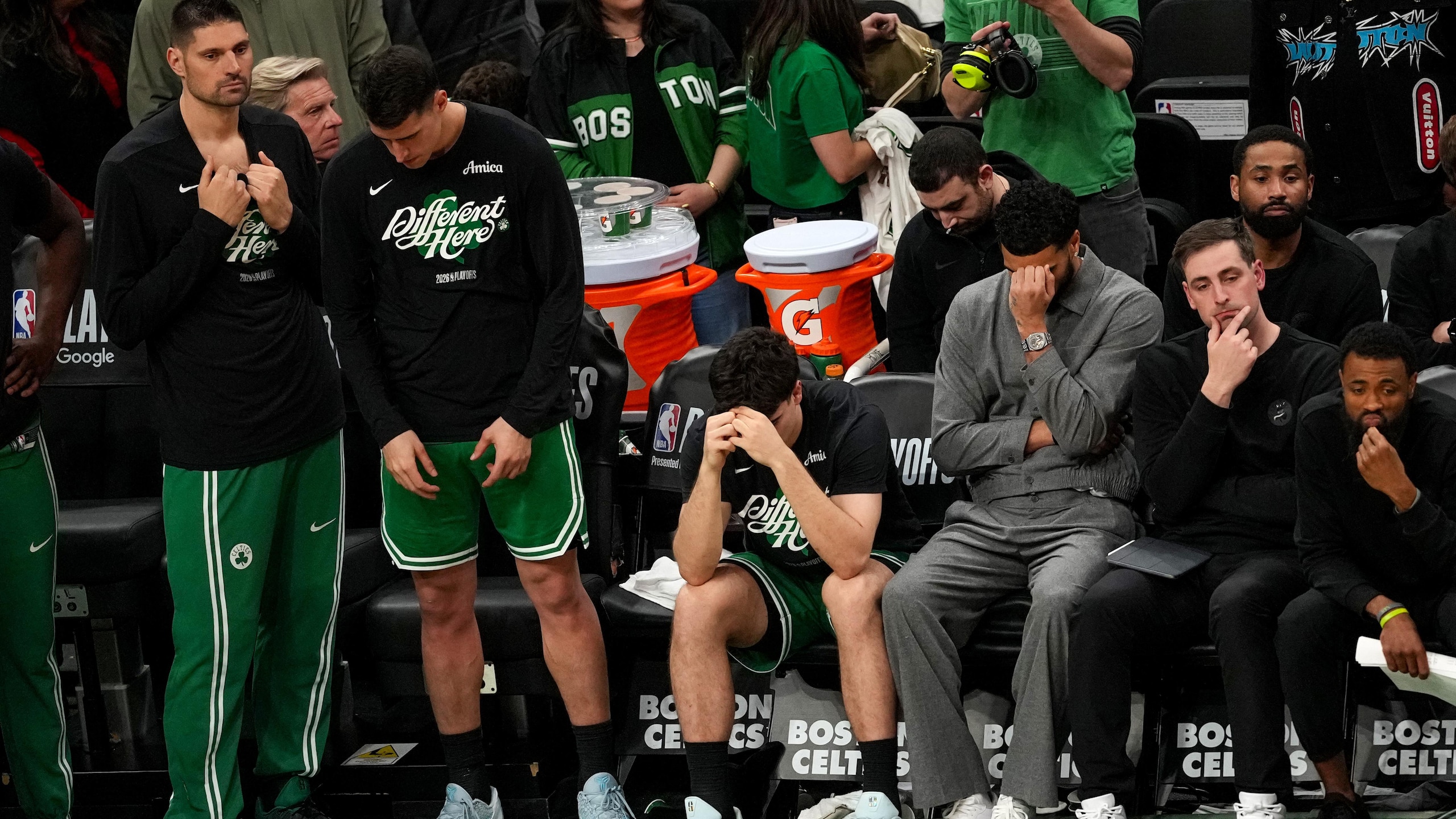 With Jayson Tatum sidelined, Celtics' fourth-quarter comeback falls short in Game 7 loss to 76ers