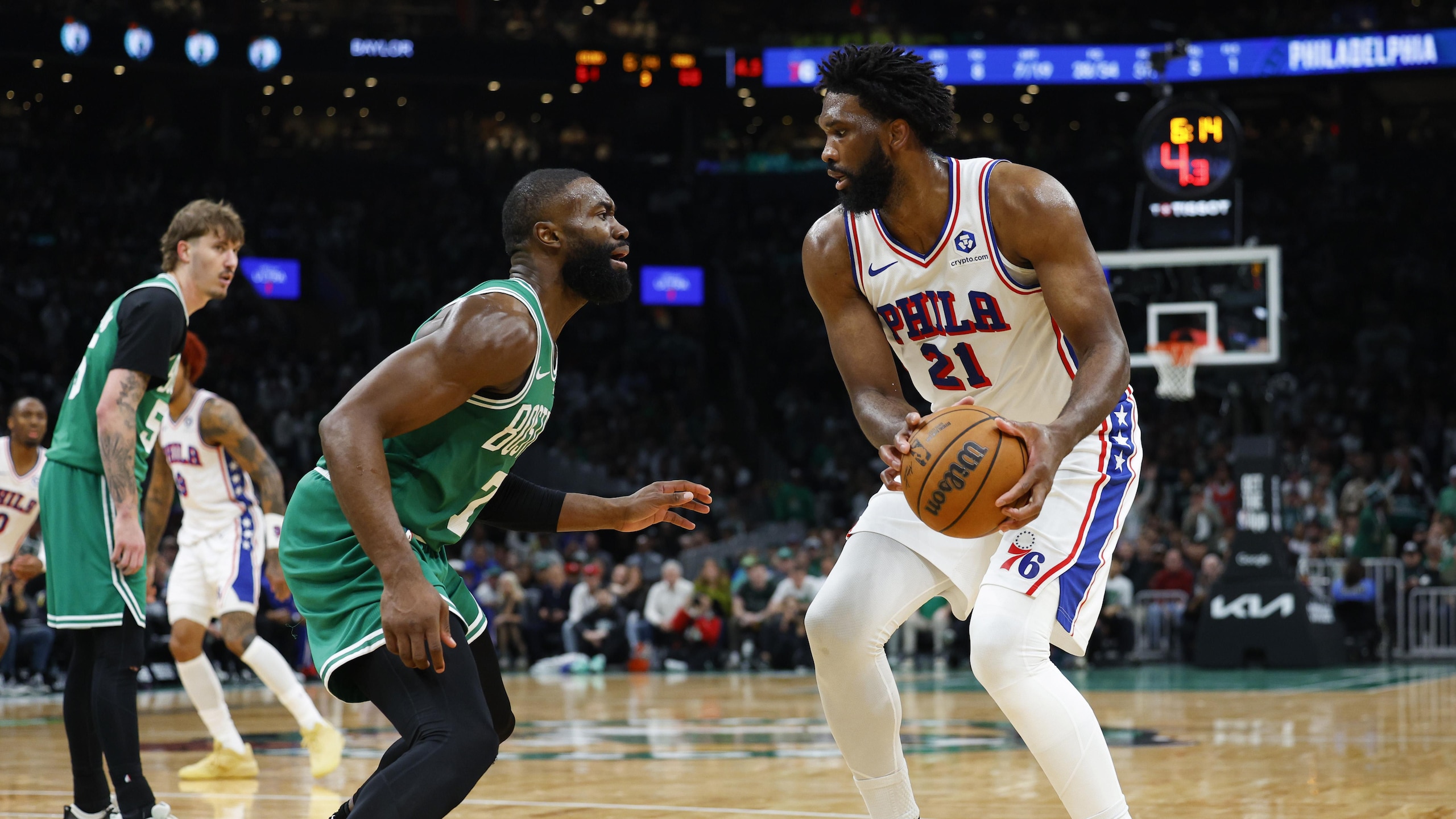 With Jayson Tatum sidelined, Celtics' fourth-quarter comeback falls short in Game 7 loss to 76ers
