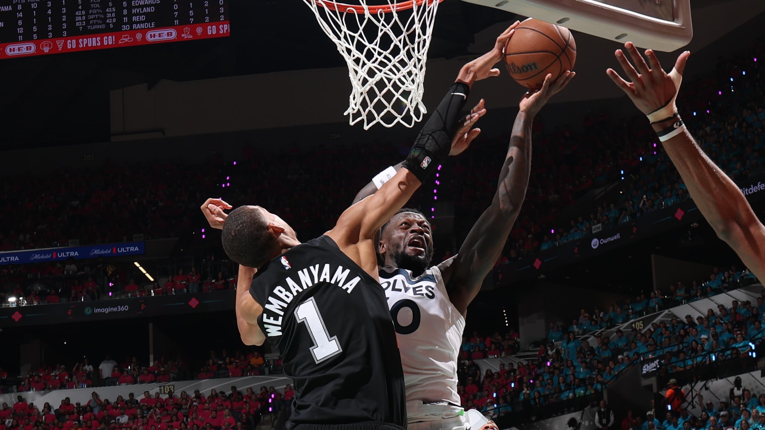 Minnesota Timberwolves v San Antonio Spurs - Game One Minnesota Timberwolves v San Antonio Spurs - Game One