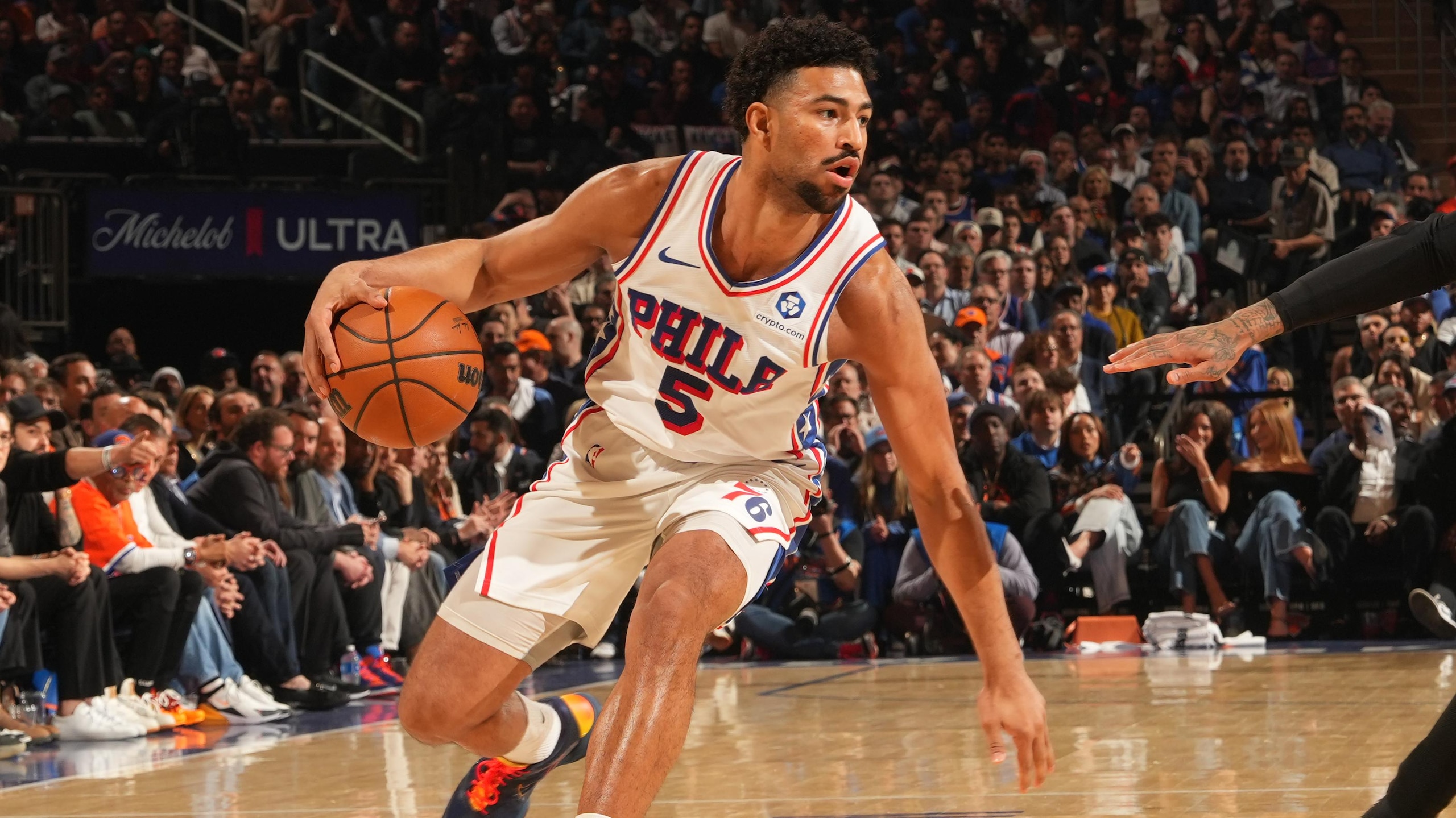 Philadelphia 76ers v New York Knicks - Game Two Philadelphia 76ers v New York Knicks - Game Two