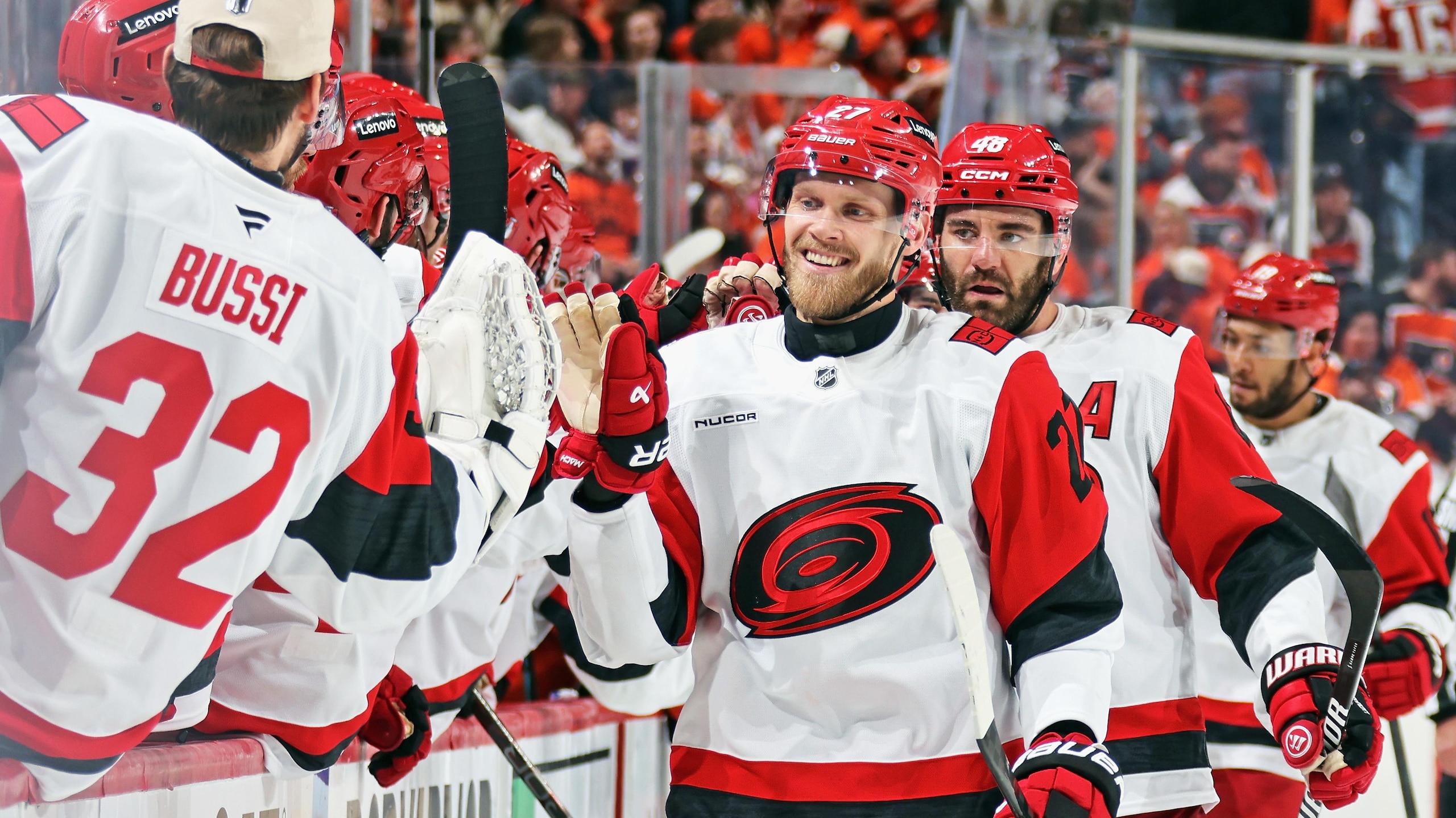 Carolina Hurricanes v Philadelphia Flyers - Game Three Carolina Hurricanes v Philadelphia Flyers - Game Three