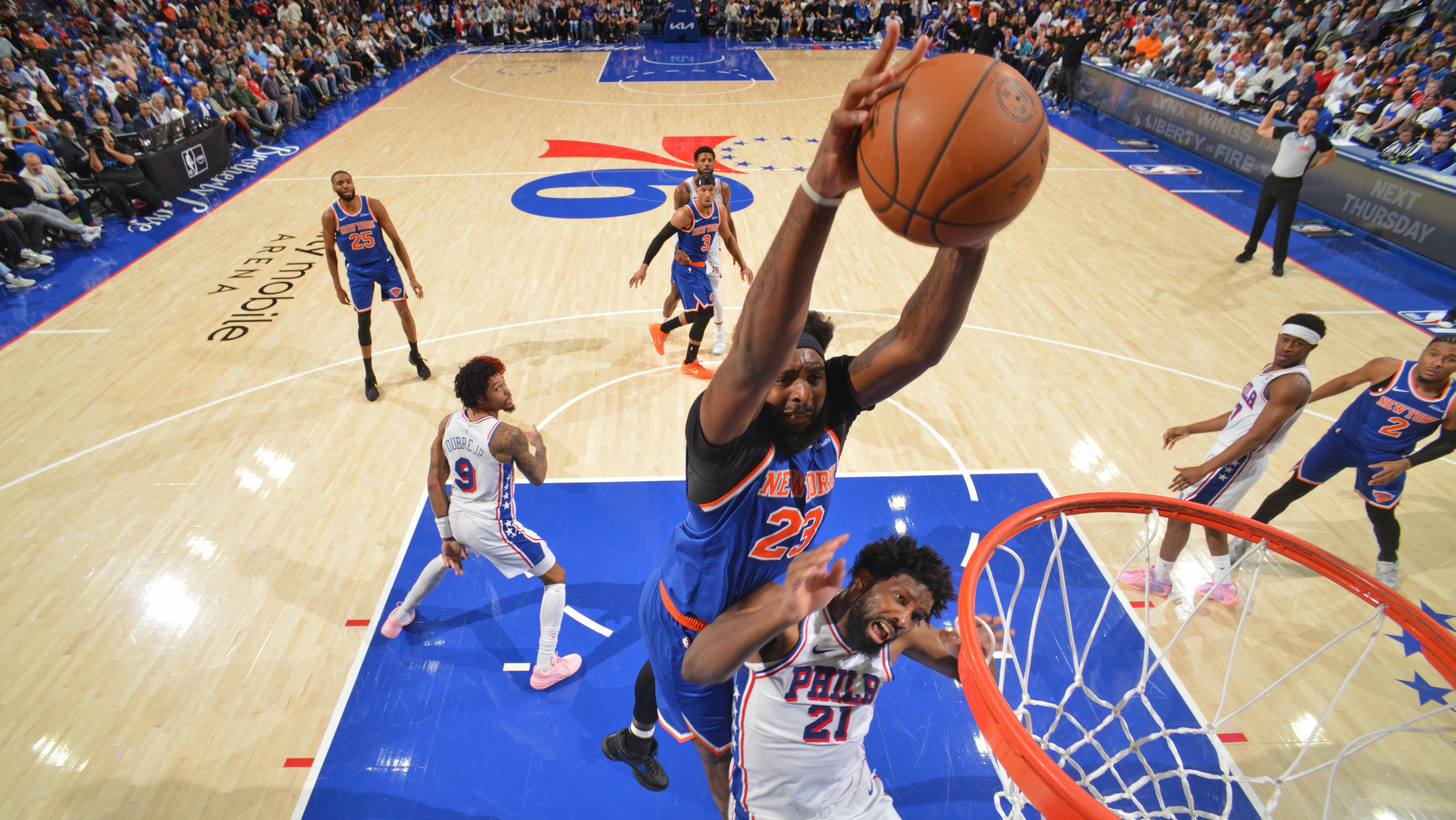 New York Knicks v Philadelphia 76ers - Game Three