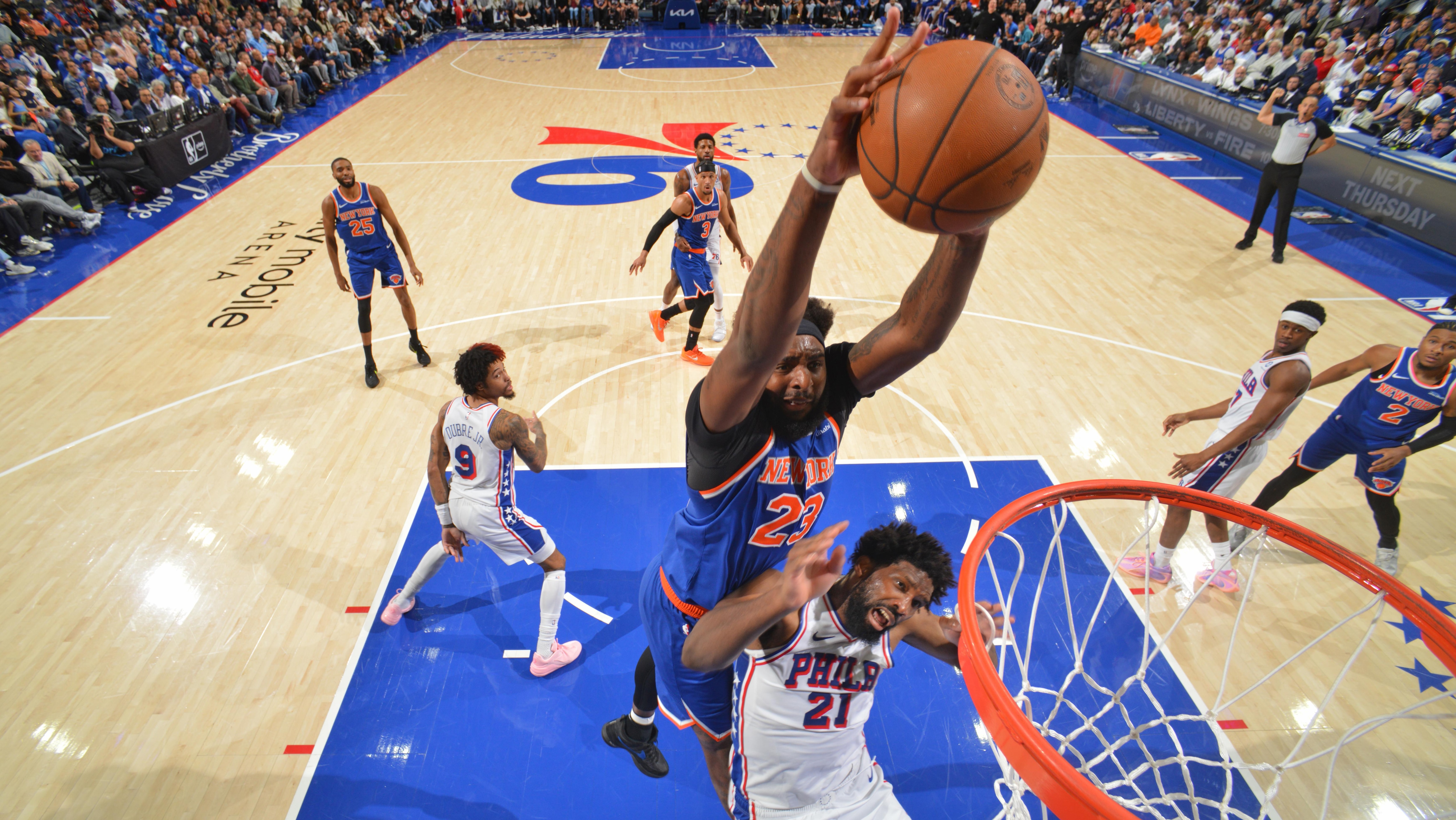 New York Knicks v Philadelphia 76ers - Game Three