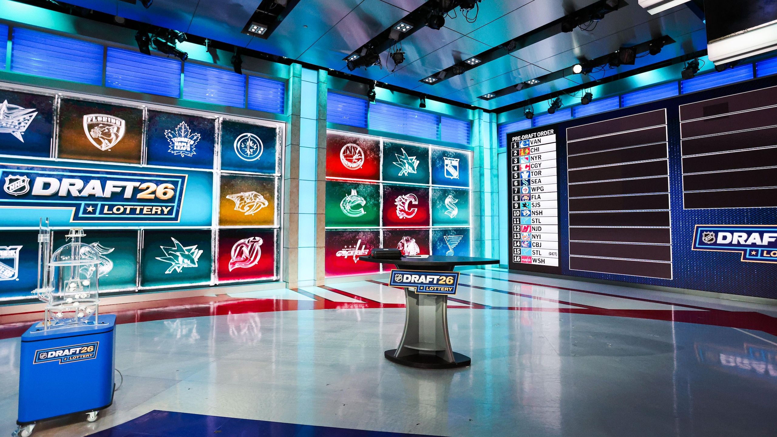 2026 NHL Draft Lottery
