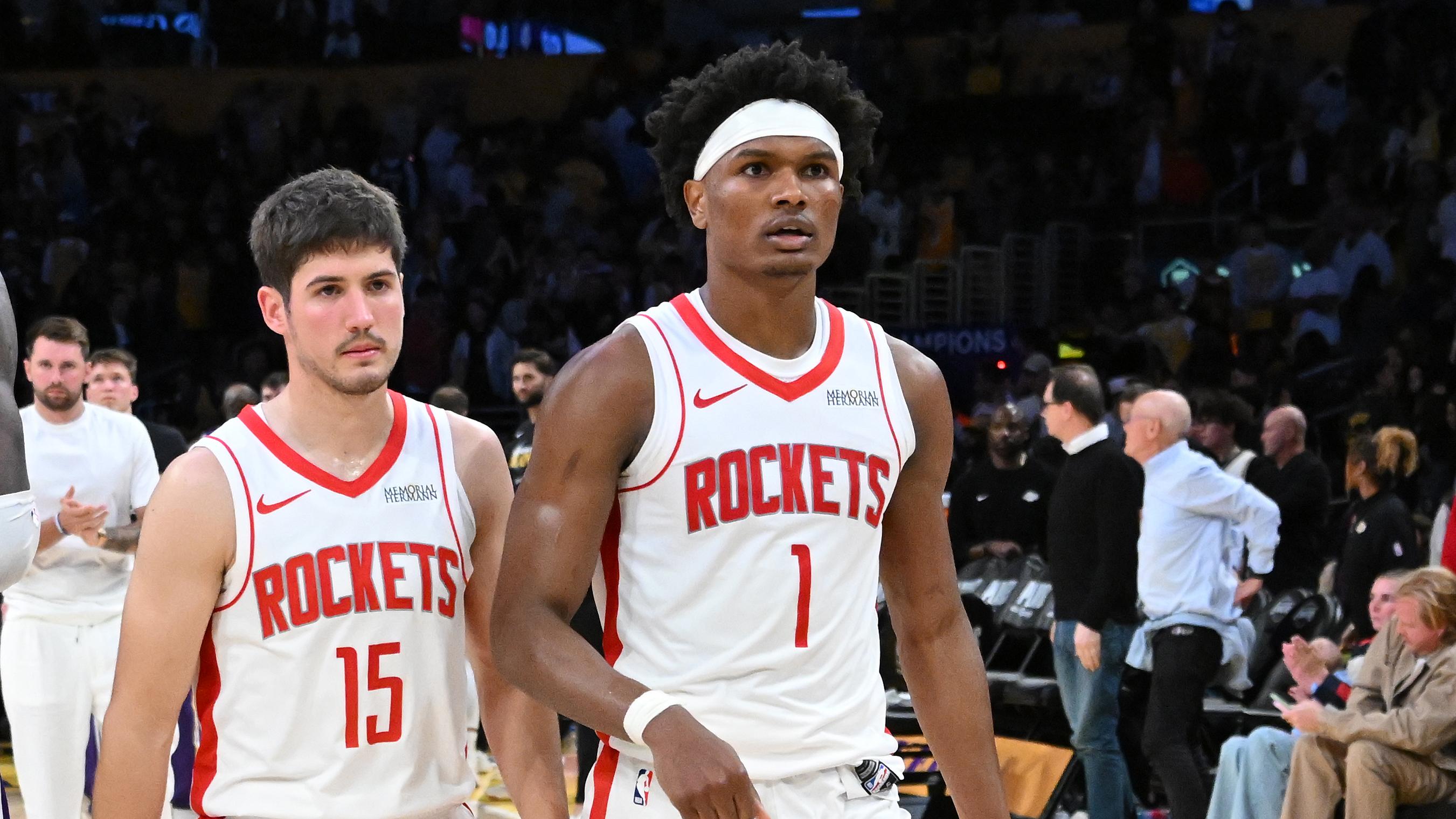 Houston Rockets v Los Angeles Lakers - Game Five Houston Rockets v Los Angeles Lakers - Game Five