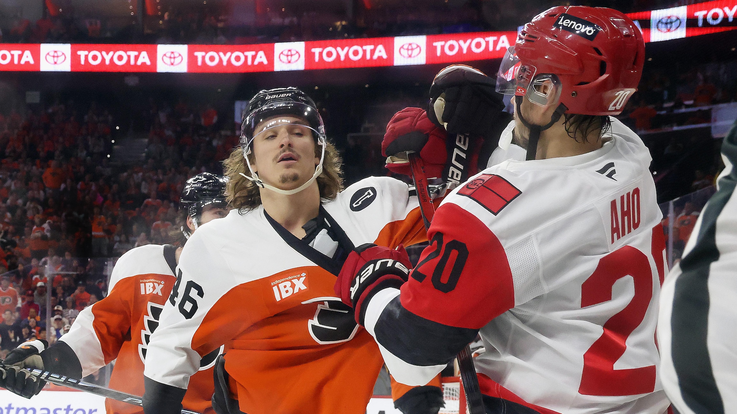 Carolina Hurricanes v Philadelphia Flyers - Game Three Carolina Hurricanes v Philadelphia Flyers - Game Three