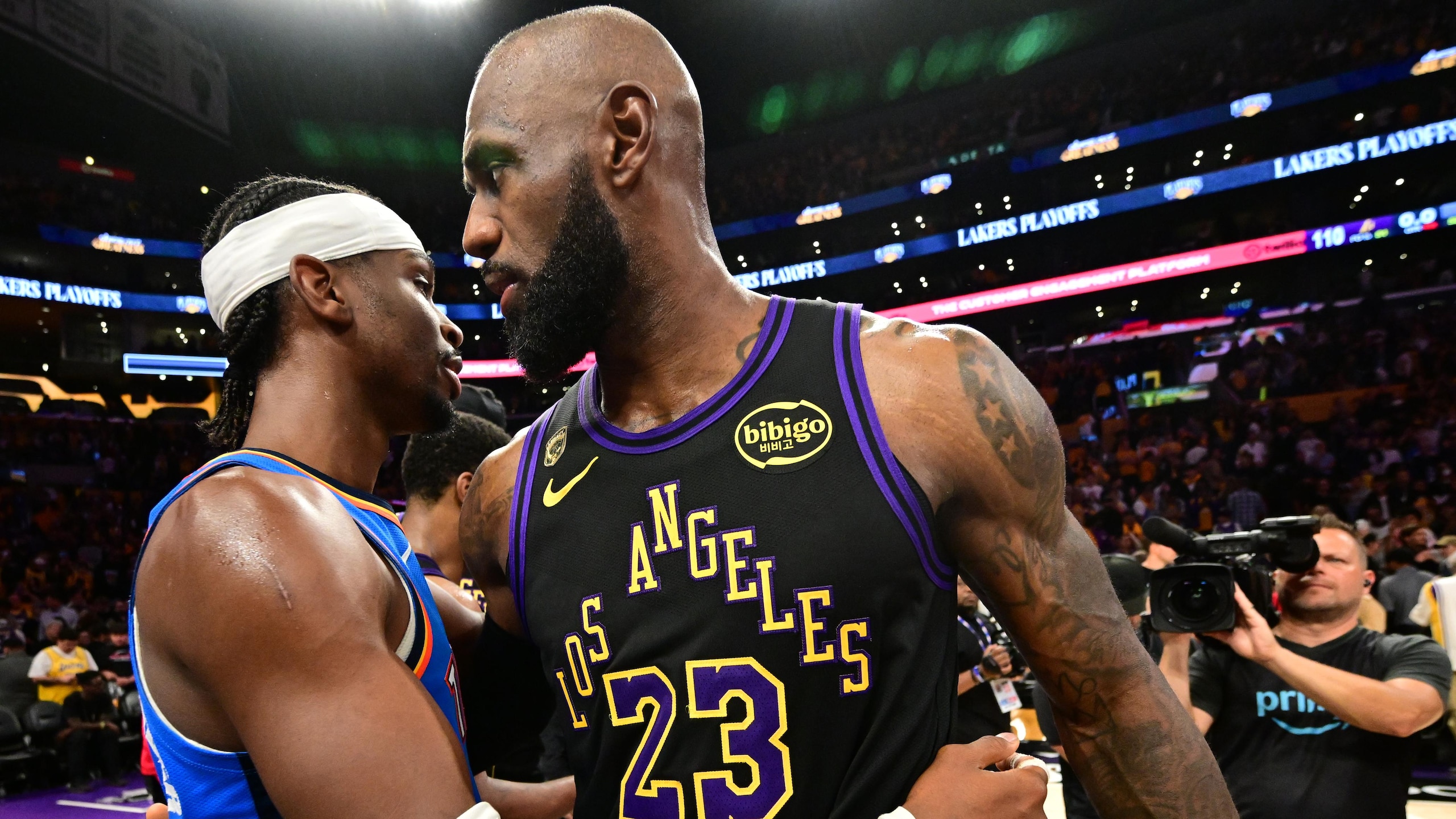 Oklahoma City Thunder v Los Angeles Lakers - Game Four