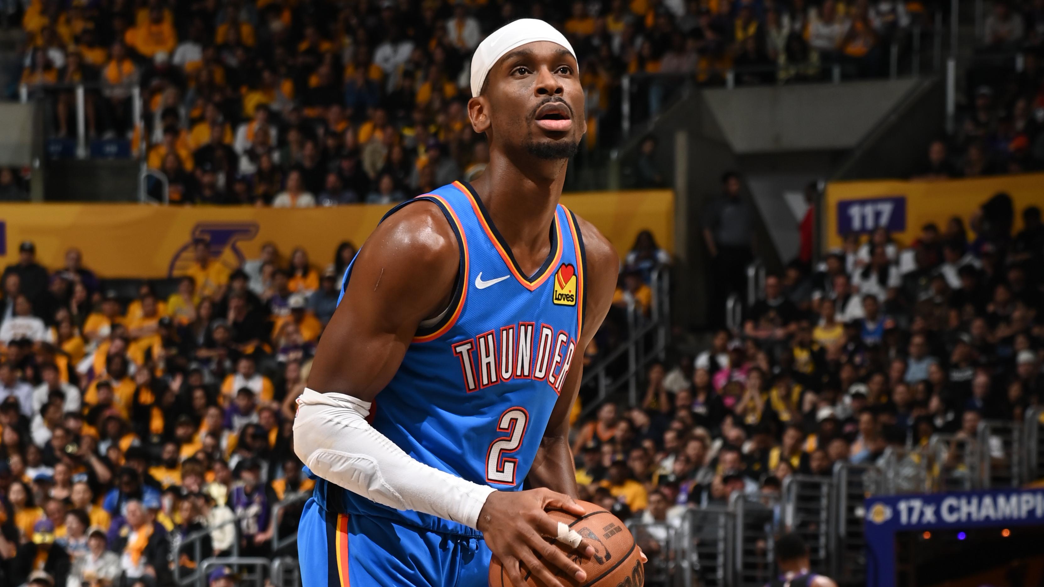 Oklahoma City Thunder v Los Angeles Lakers - Game Four
