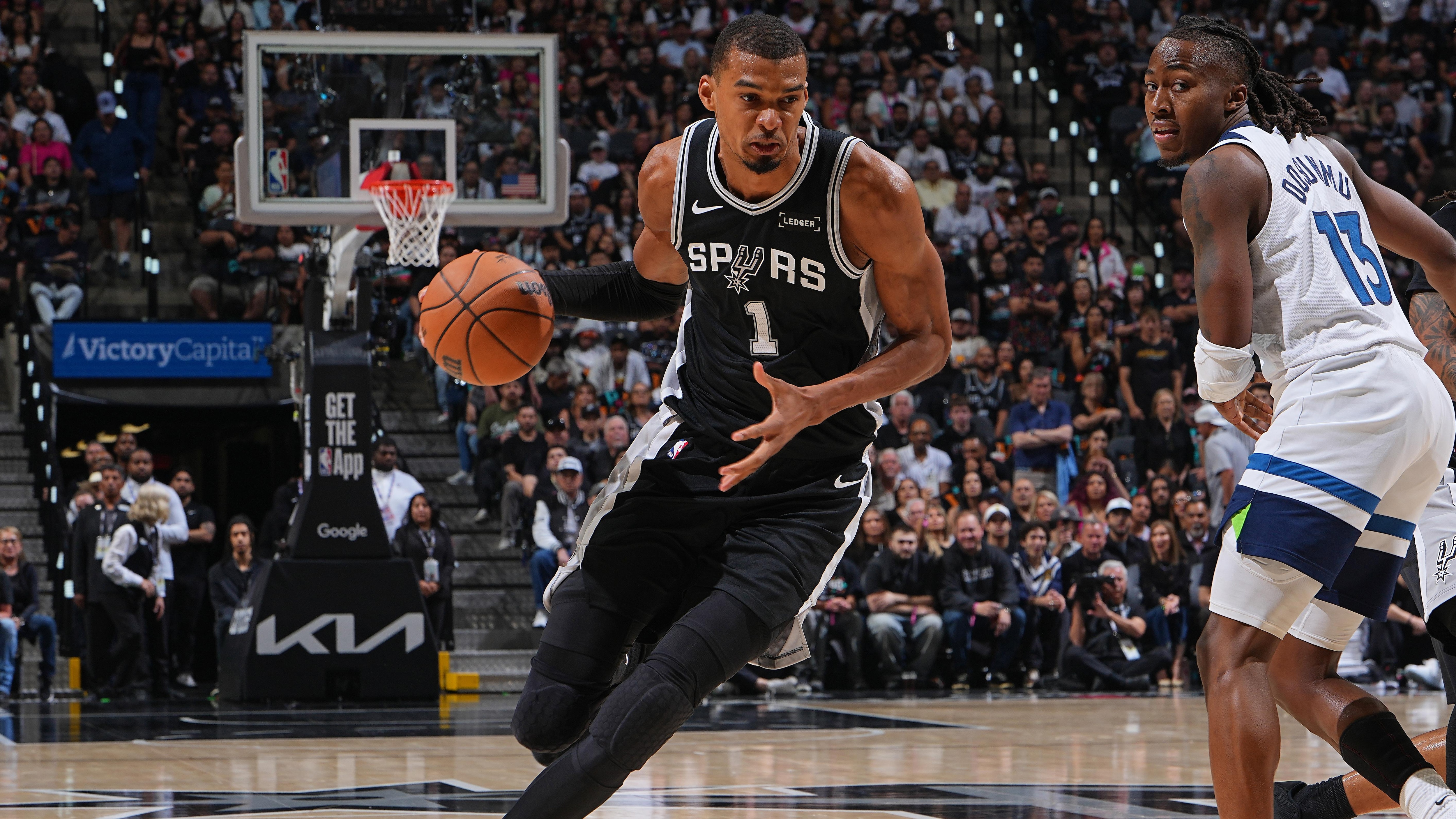 Minnesota Timberwolves v San Antonio Spurs - Game Five Minnesota Timberwolves v San Antonio Spurs - Game Five